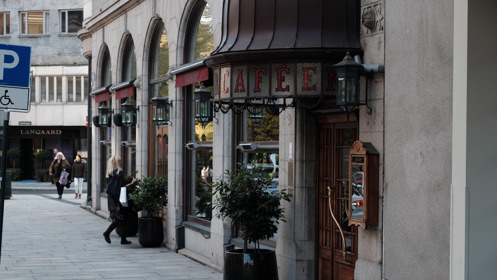 Theatercaféen, a popular restaurant in Oslo, Eastern Norway