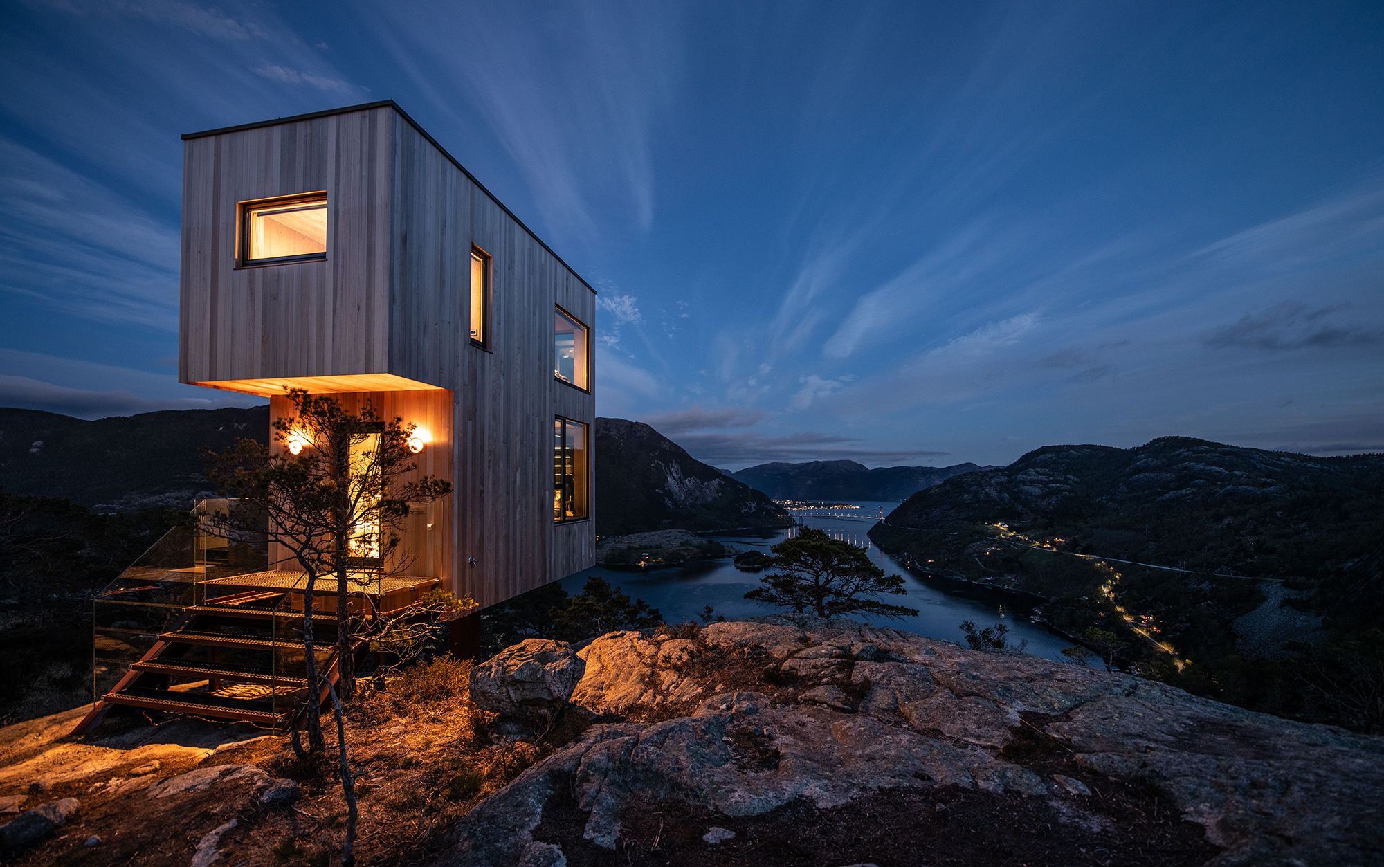 The Bolder Sky Lodge in Ryfylke, Fjord Norway