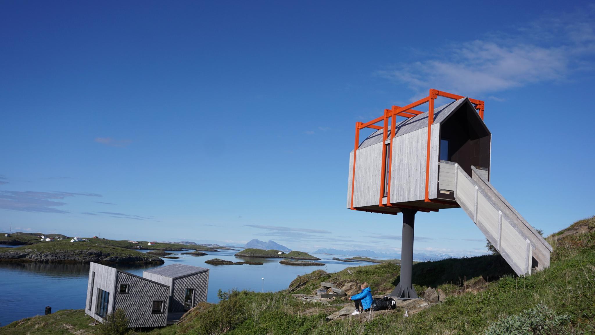 Fordypningsrommet på øya Fleinvær på Helgelandskysten i Nord-Norge
