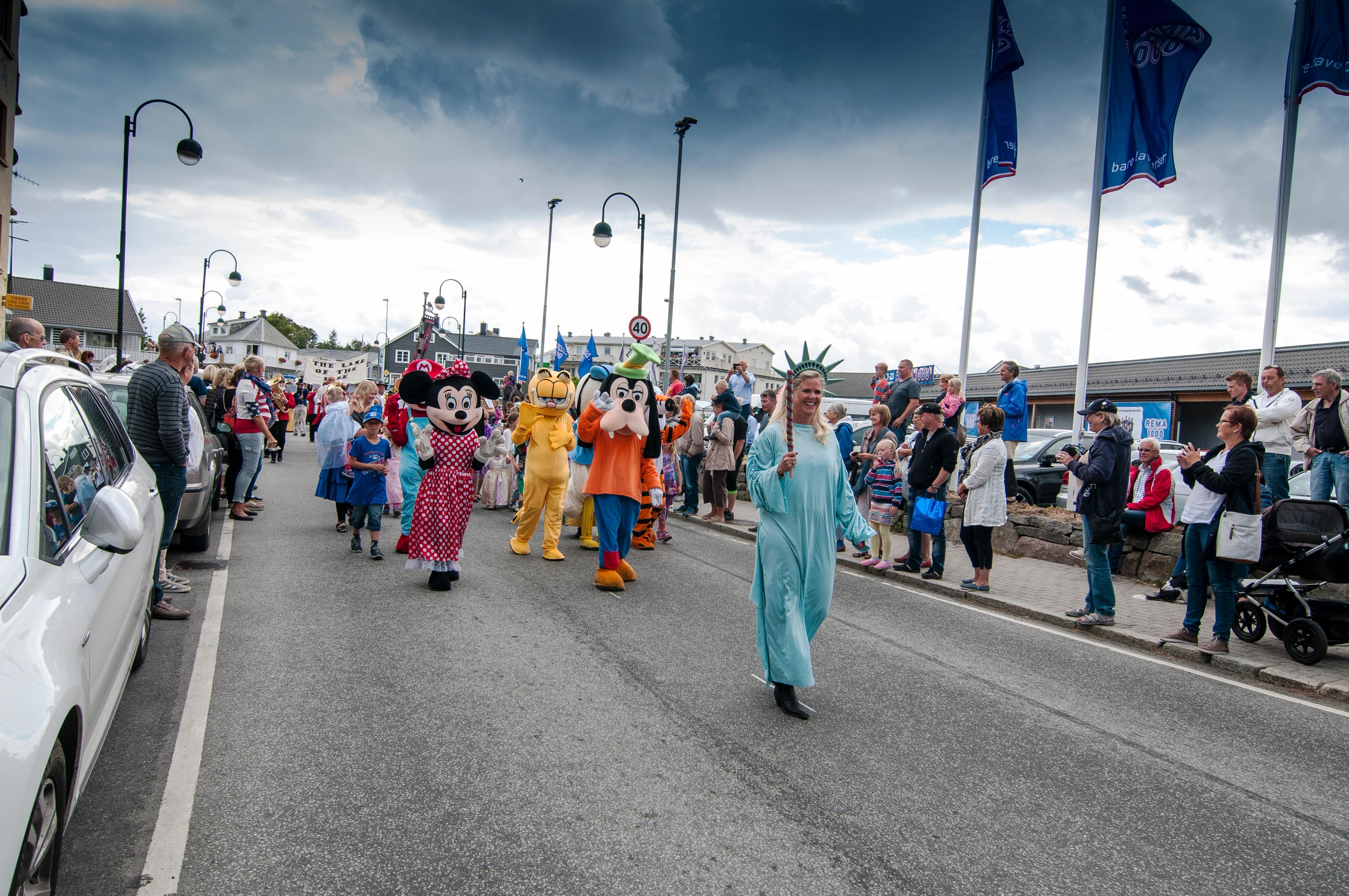 American festival in Farsund/Vanse in 2014