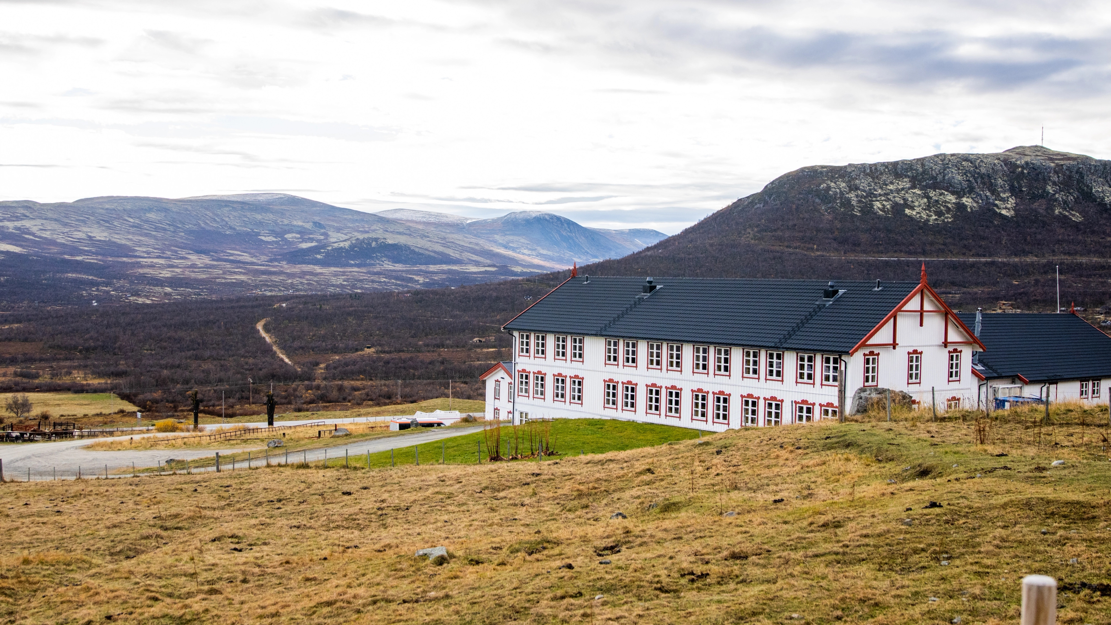 Hjerkinn Fjellstue mountain lodge.