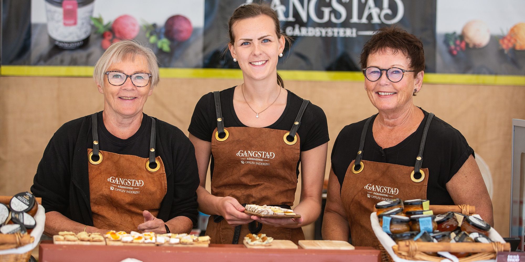 The award winning cheesemakers of Gangstad Gårdsysteri.