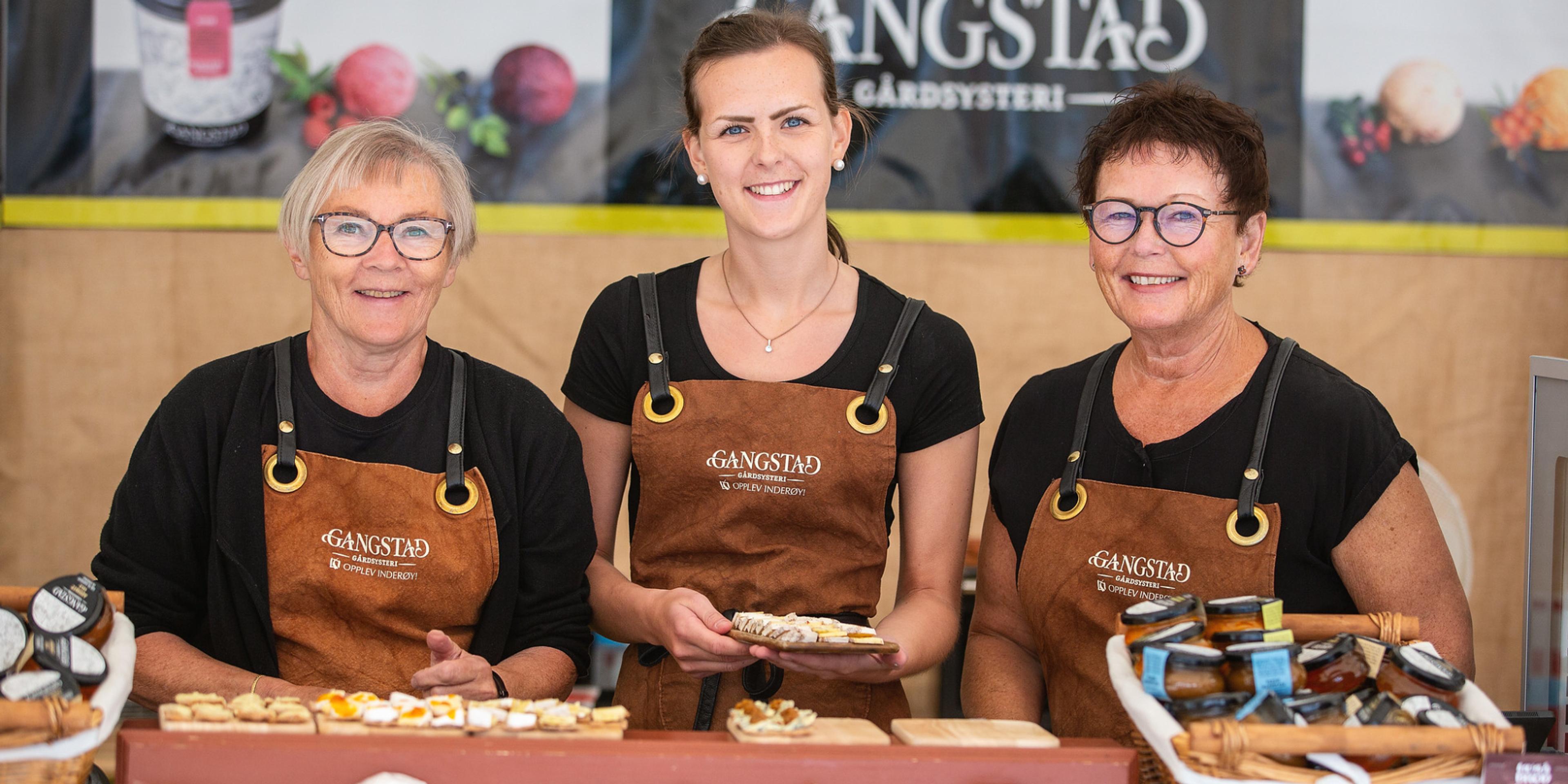 The award winning cheesemakers of Gangstad Gårdsysteri.