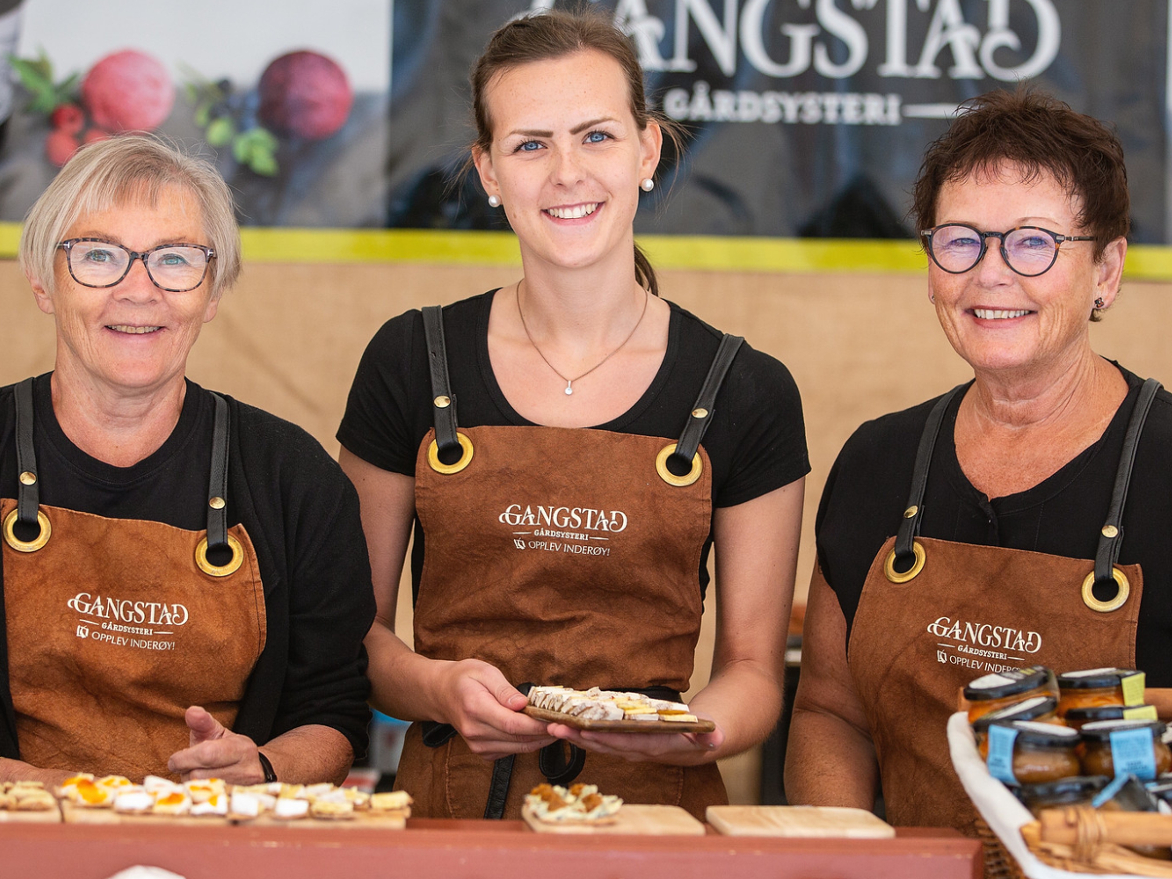 The award winning cheesemakers of Gangstad Gårdsysteri.
