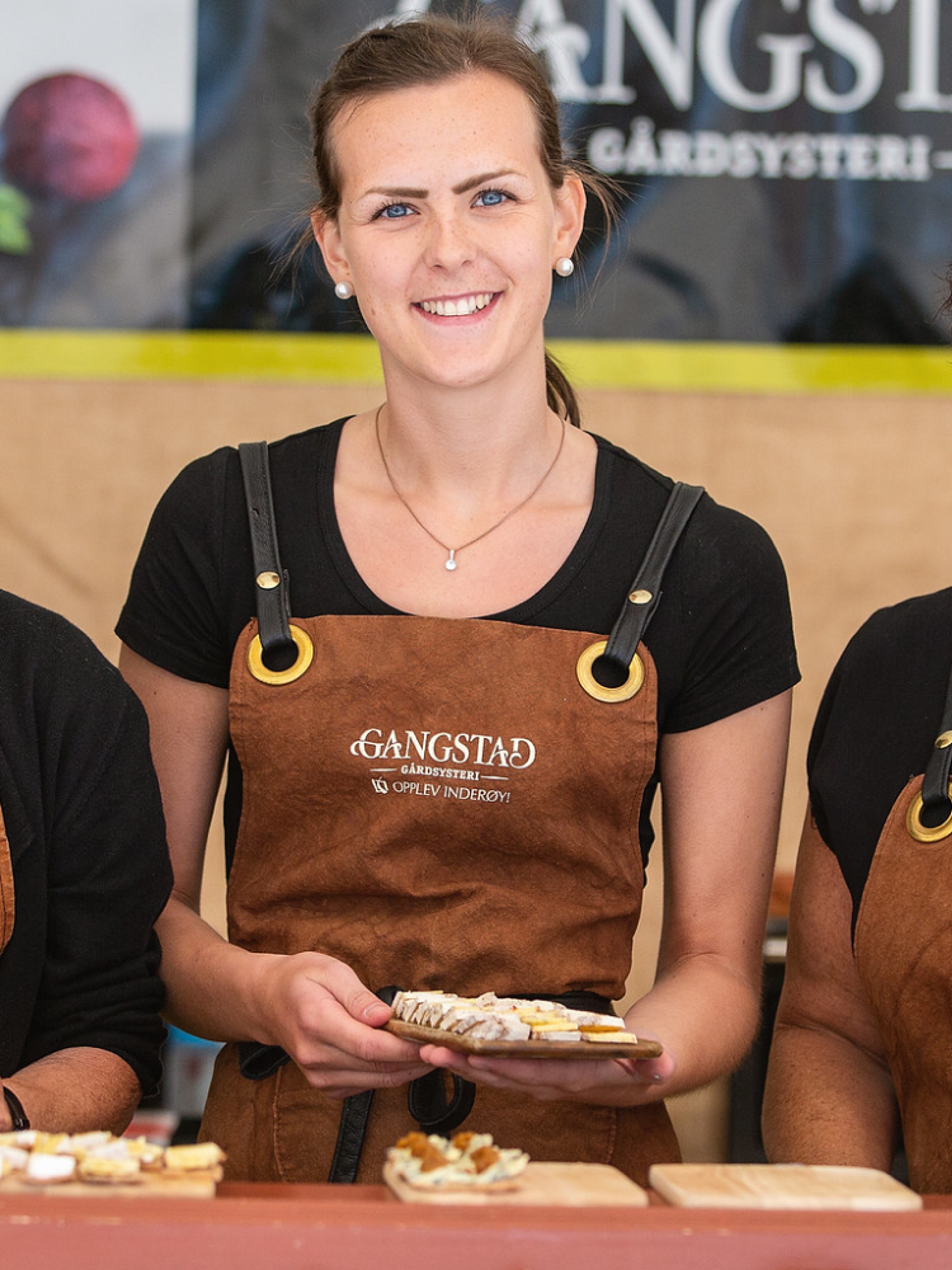 The award winning cheesemakers of Gangstad Gårdsysteri.