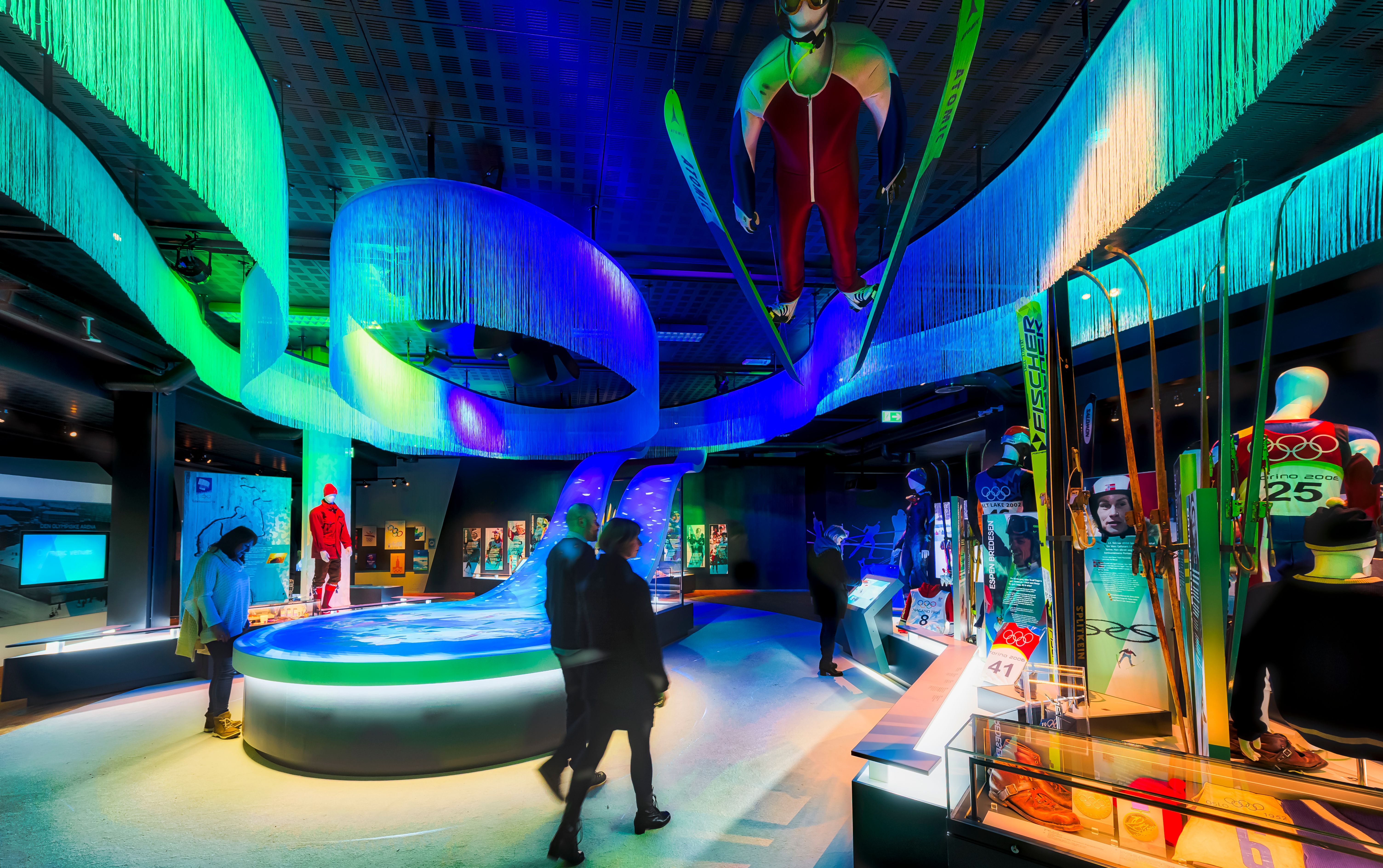 The Norwegian Olympic Museum in Lillehammer, Eastern Norway