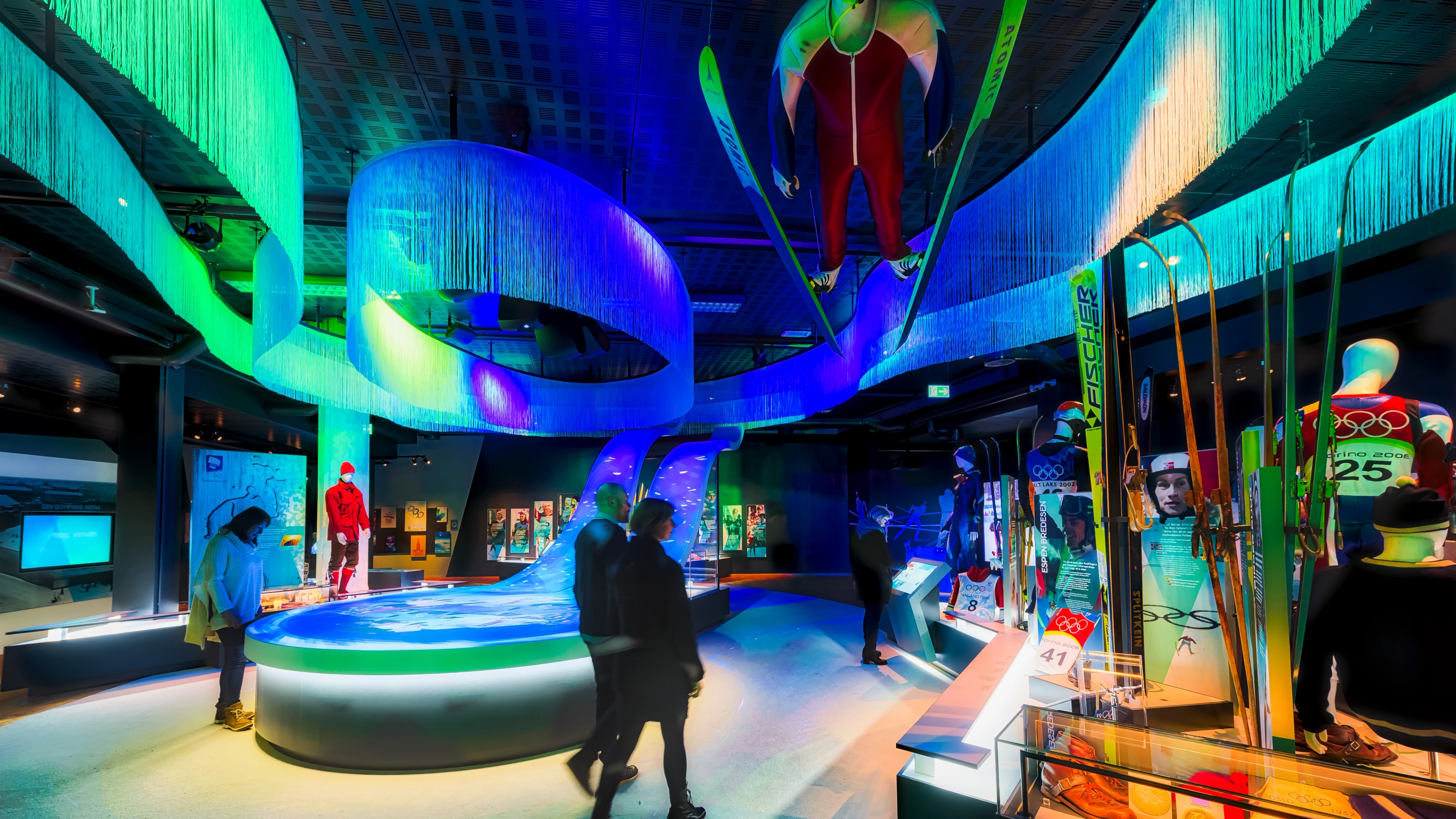 The Norwegian Olympic Museum in Lillehammer, Eastern Norway