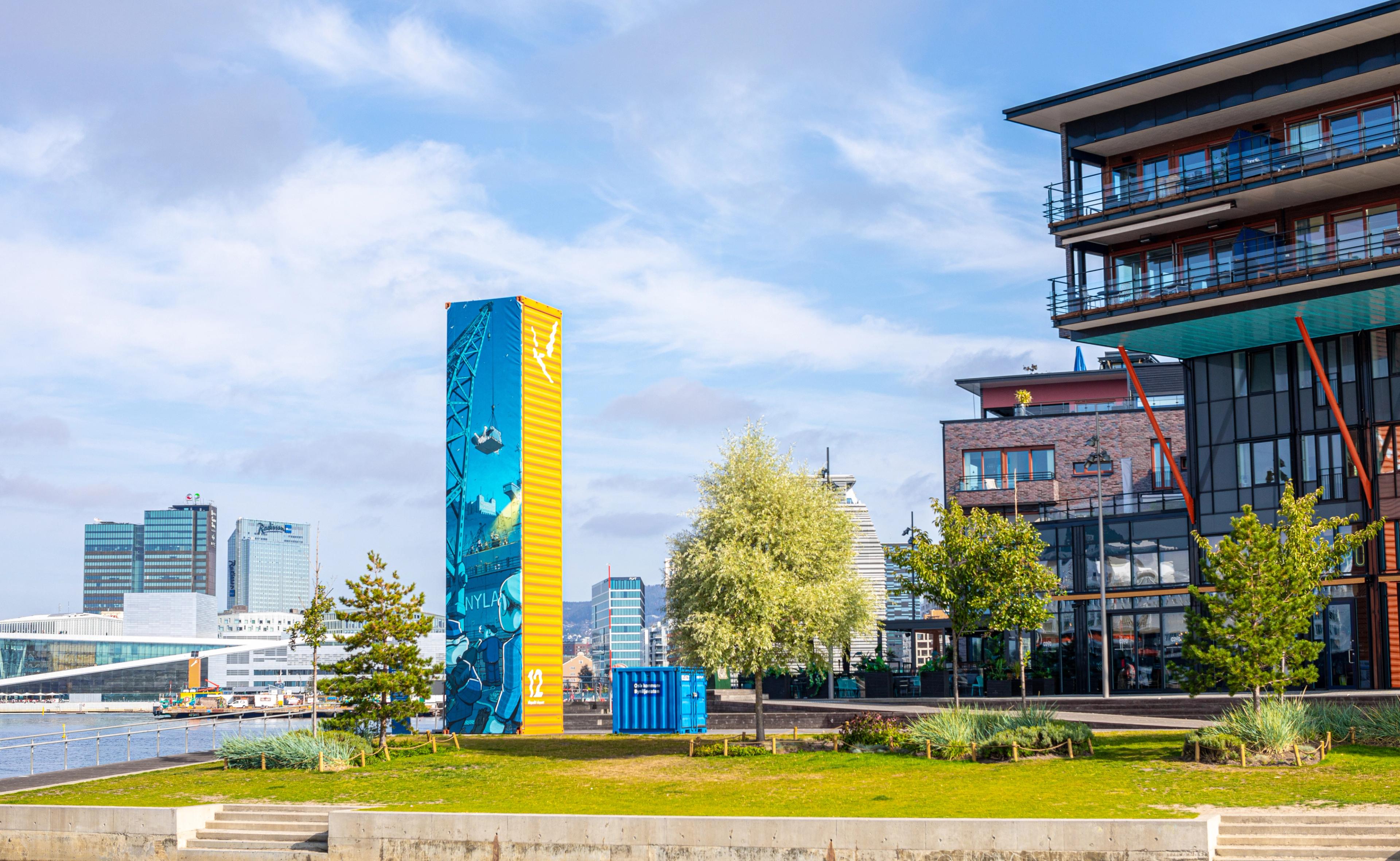 Informasjonstårnet ved Sørenga i Oslo