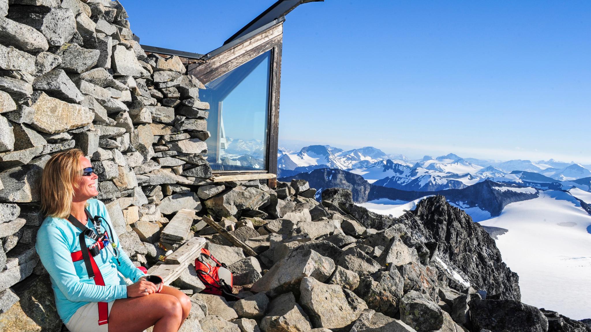 Hiking to Galdhøpiggen in Jotunheimen, Eastern Norway