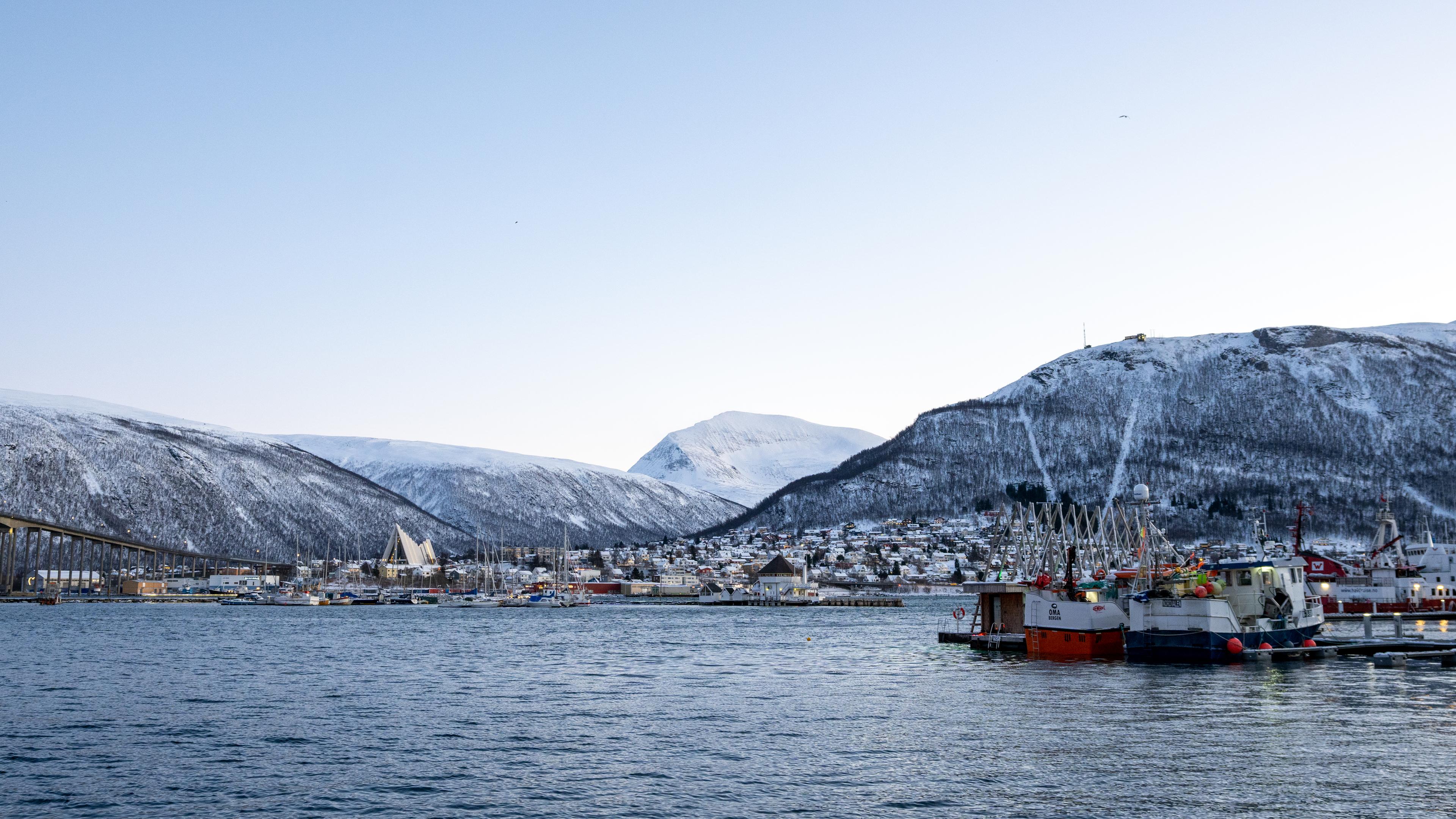 Tromsø by the harbor