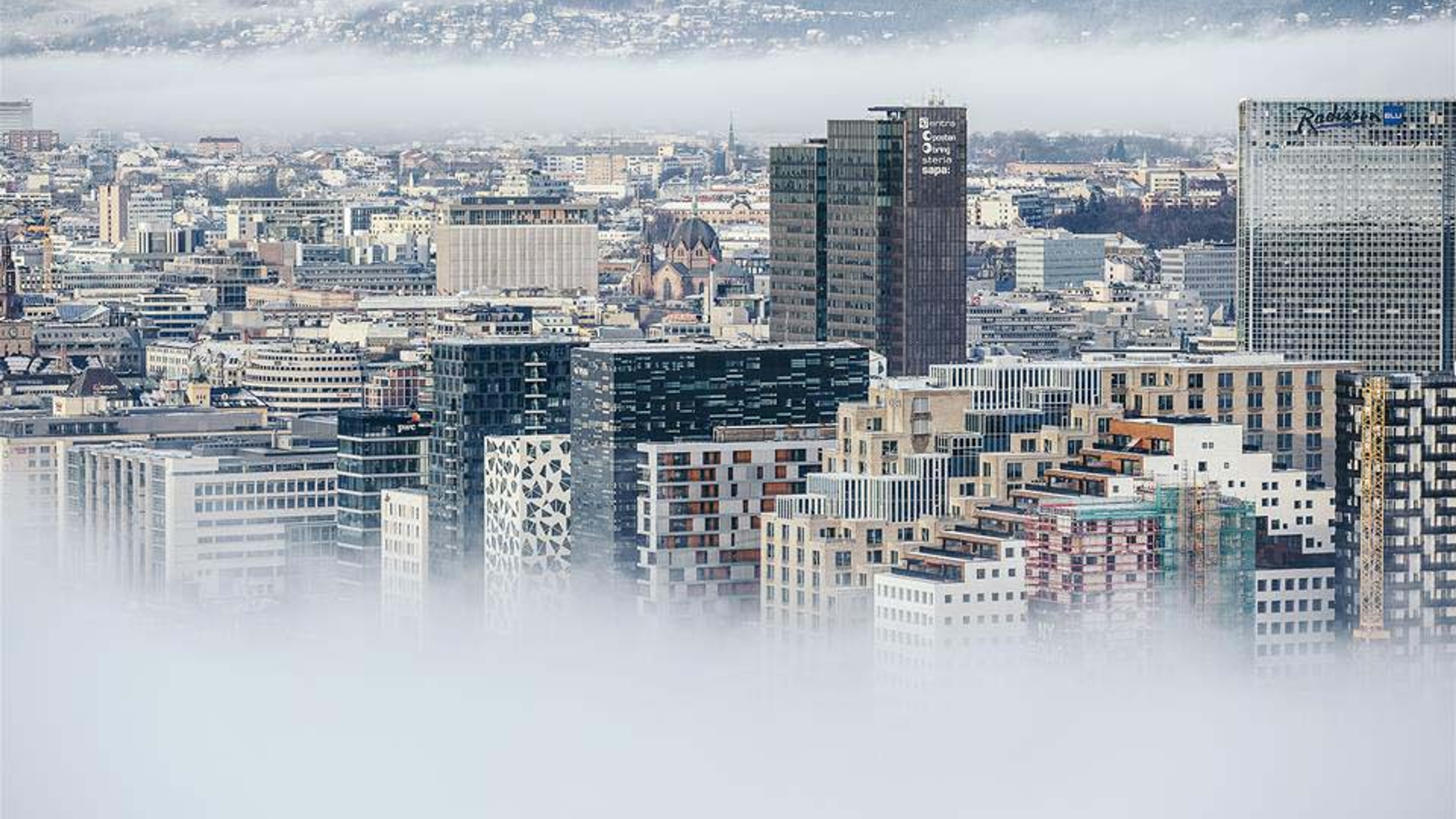 Barcode skylinen i Oslo