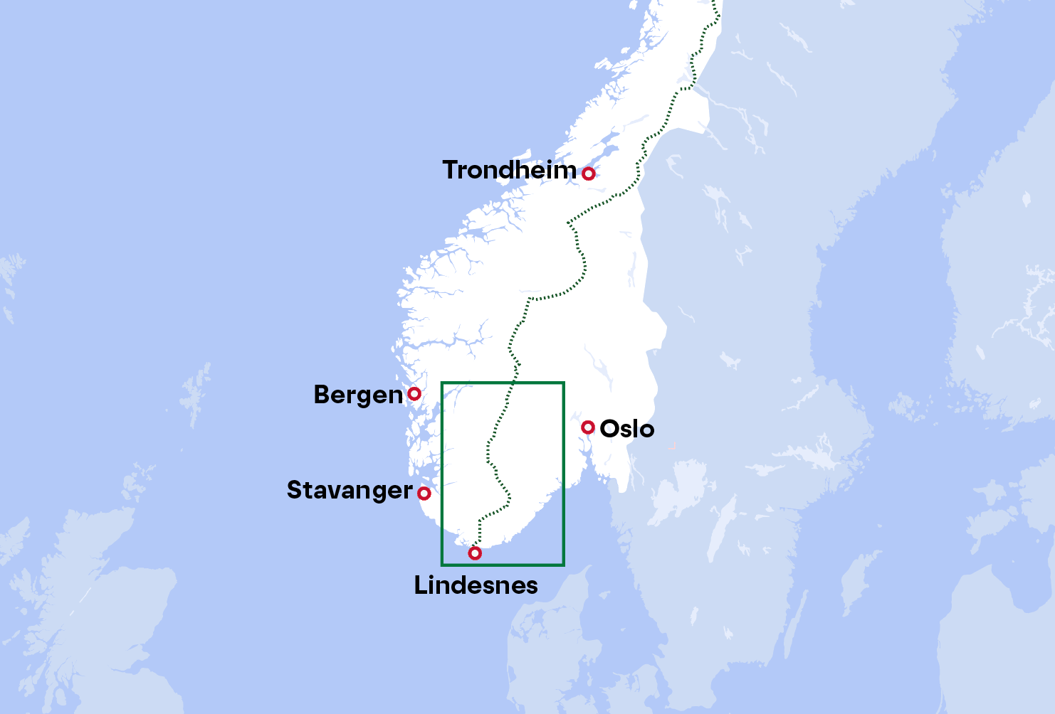 Hiking Norway on the length – Part 1: Southern Norway