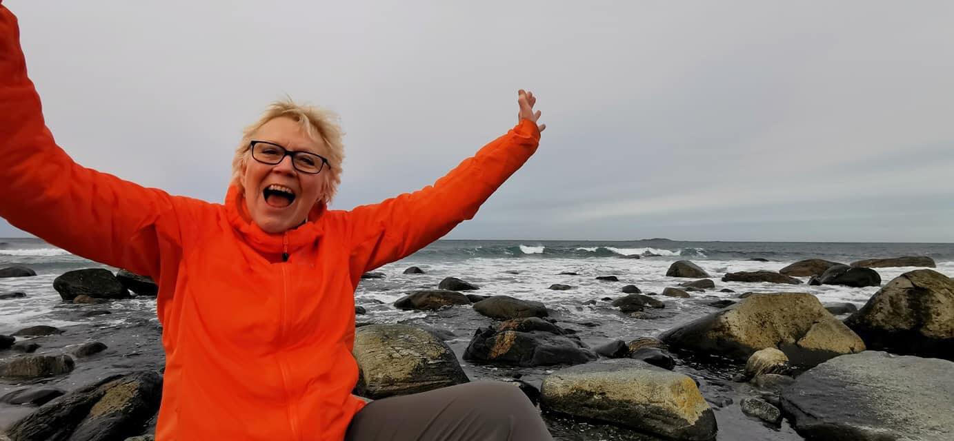 Inger-Gunn Sande in Helgeland, Northern Norway