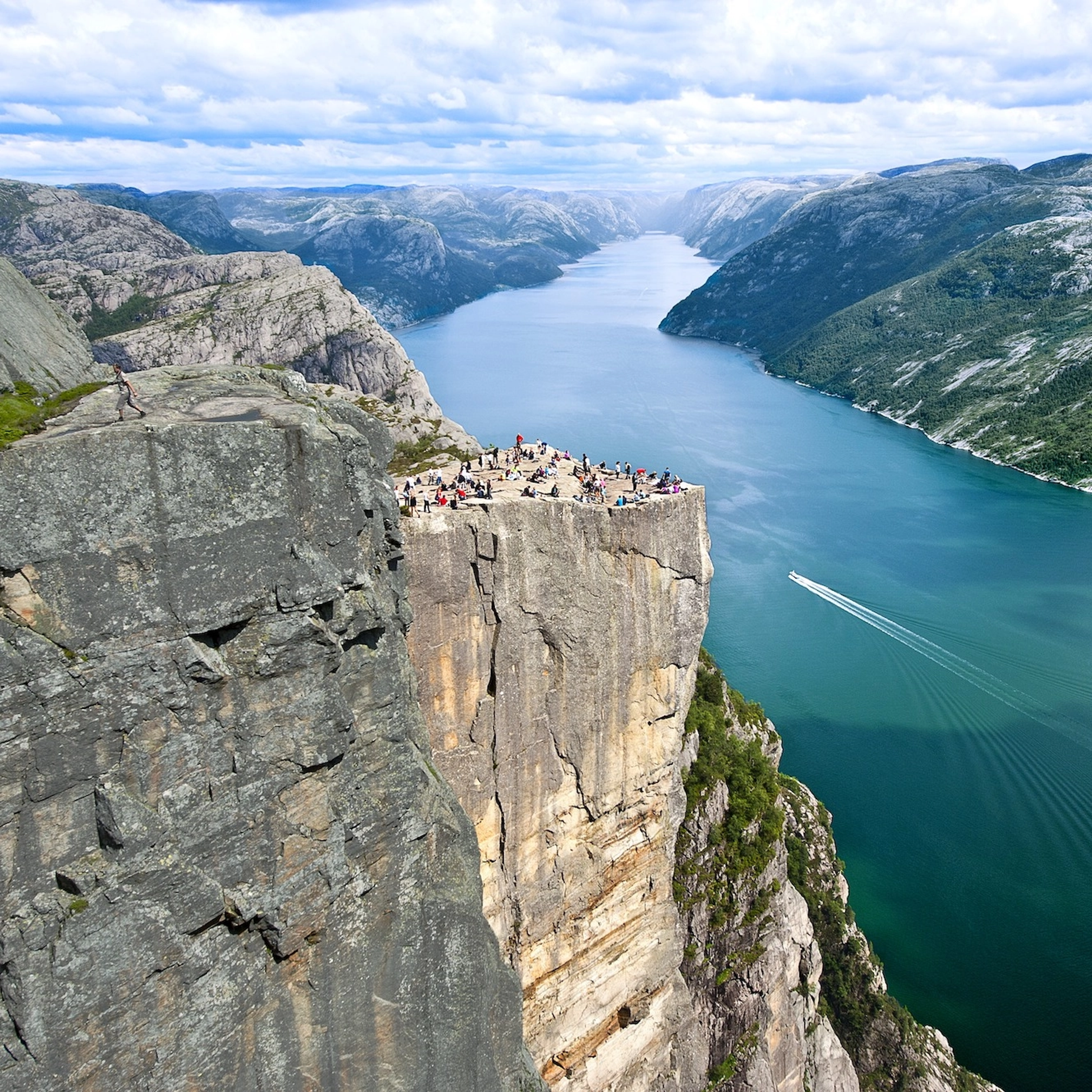 Scenic fjords, Flåm Railway and Preikestolen