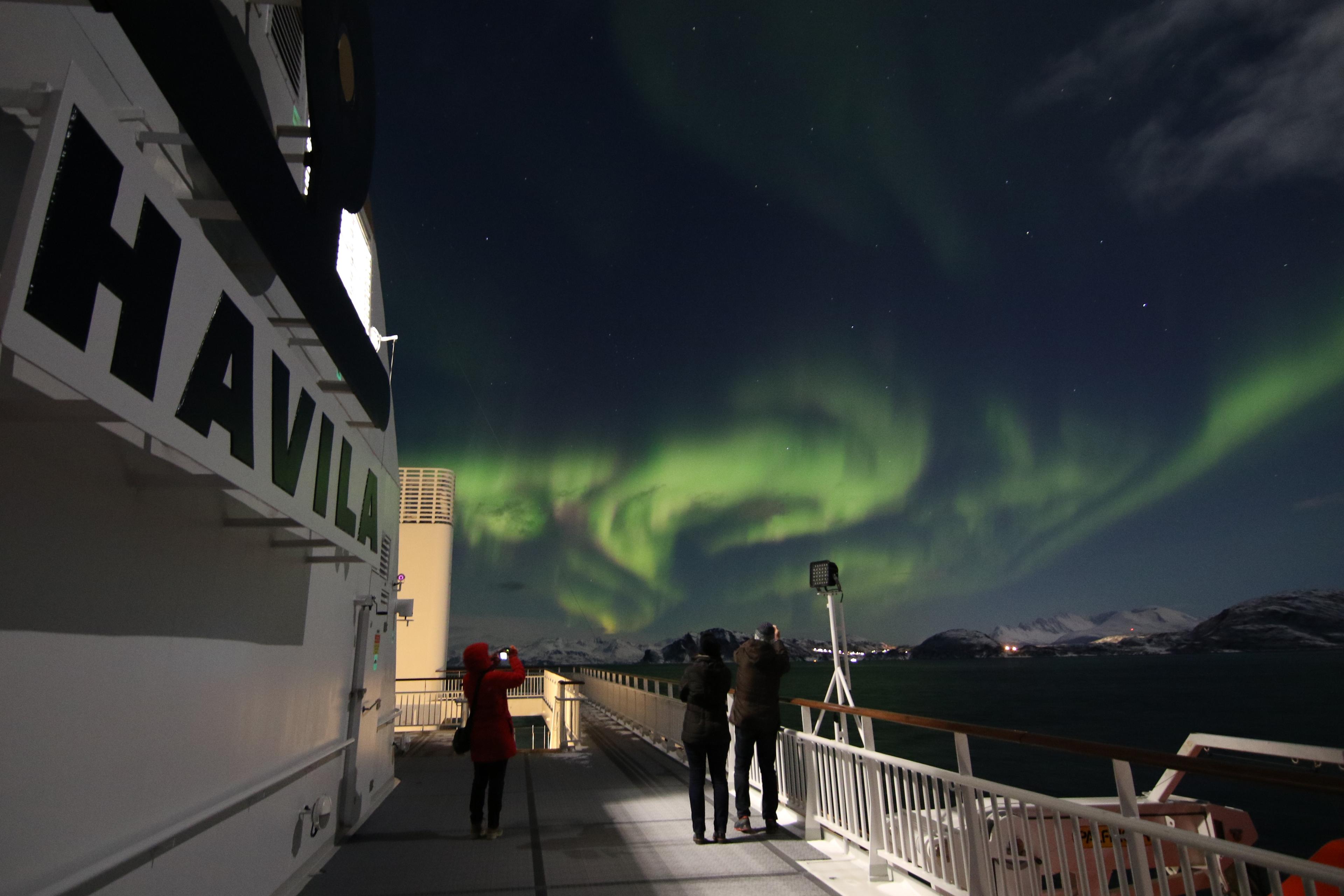 Havila Astronomy Northern Lights Sailing