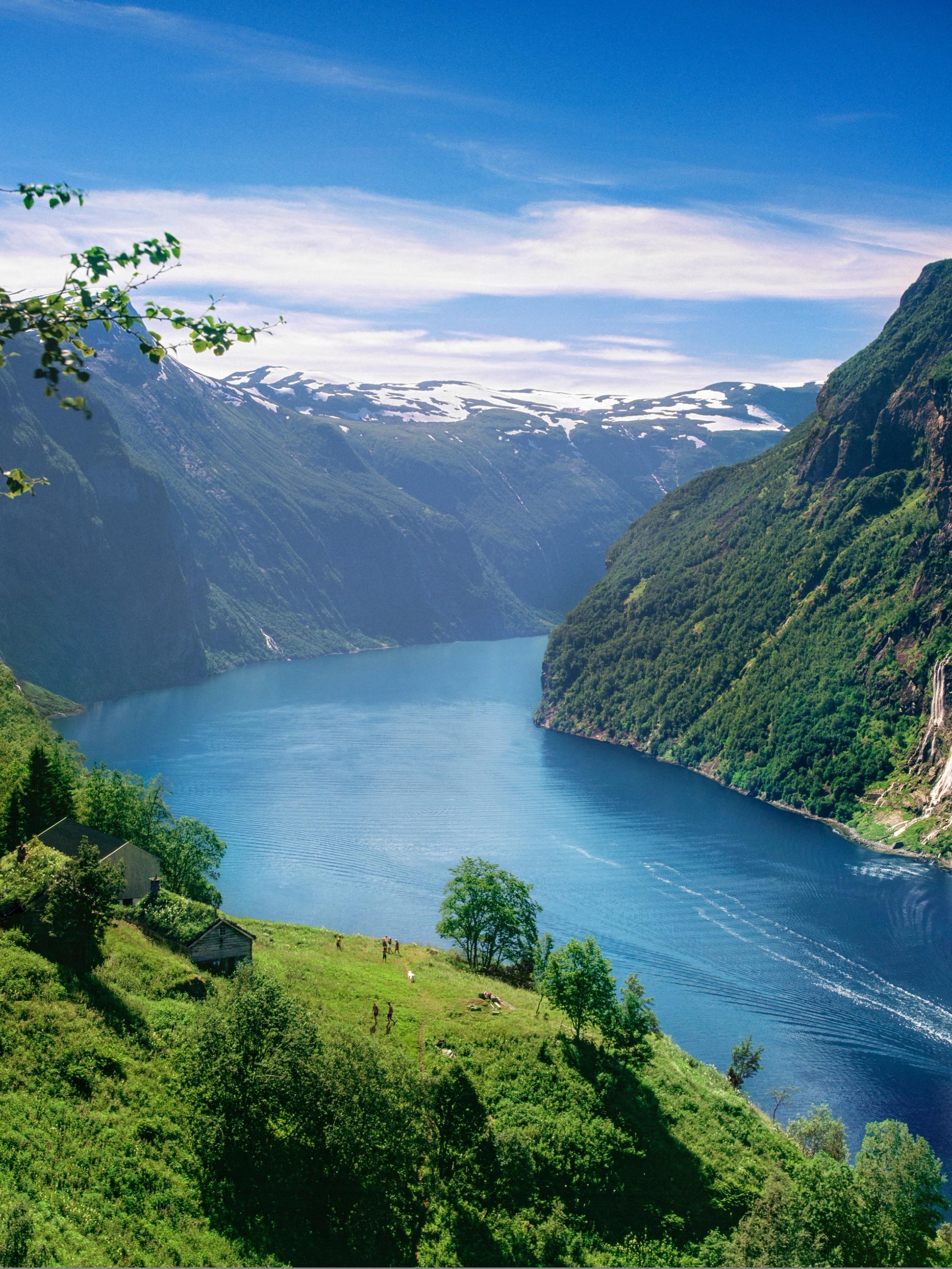 A cruise in the Geirangerfjord, Norway.