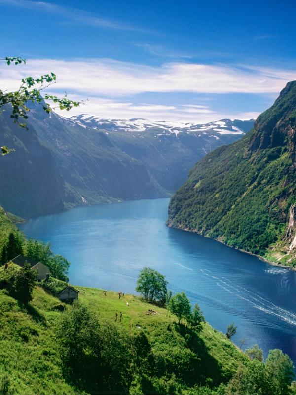 A cruise in the Geirangerfjord, Norway.