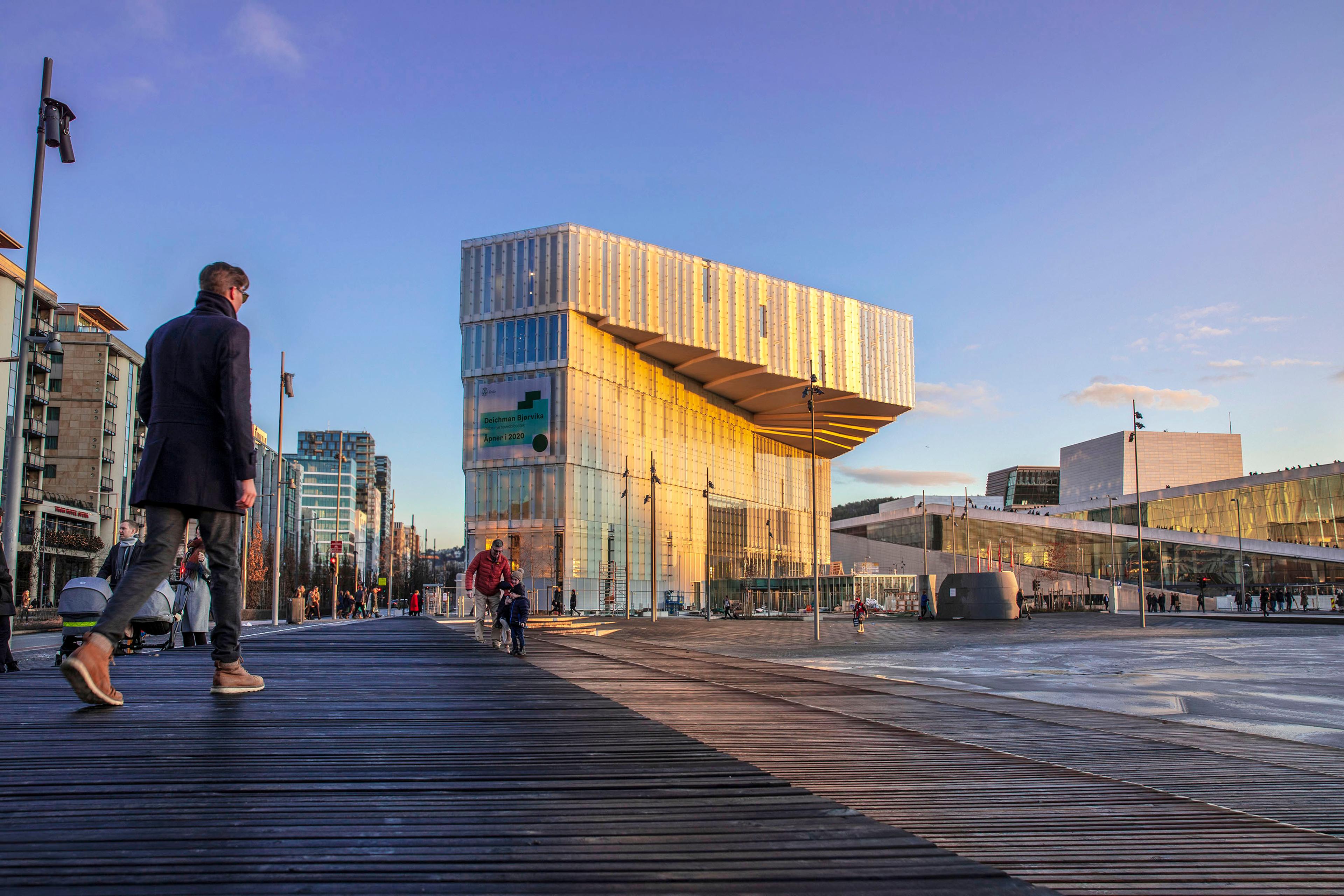 Oslo main library Deichman Bjørvika, Eastern Norway