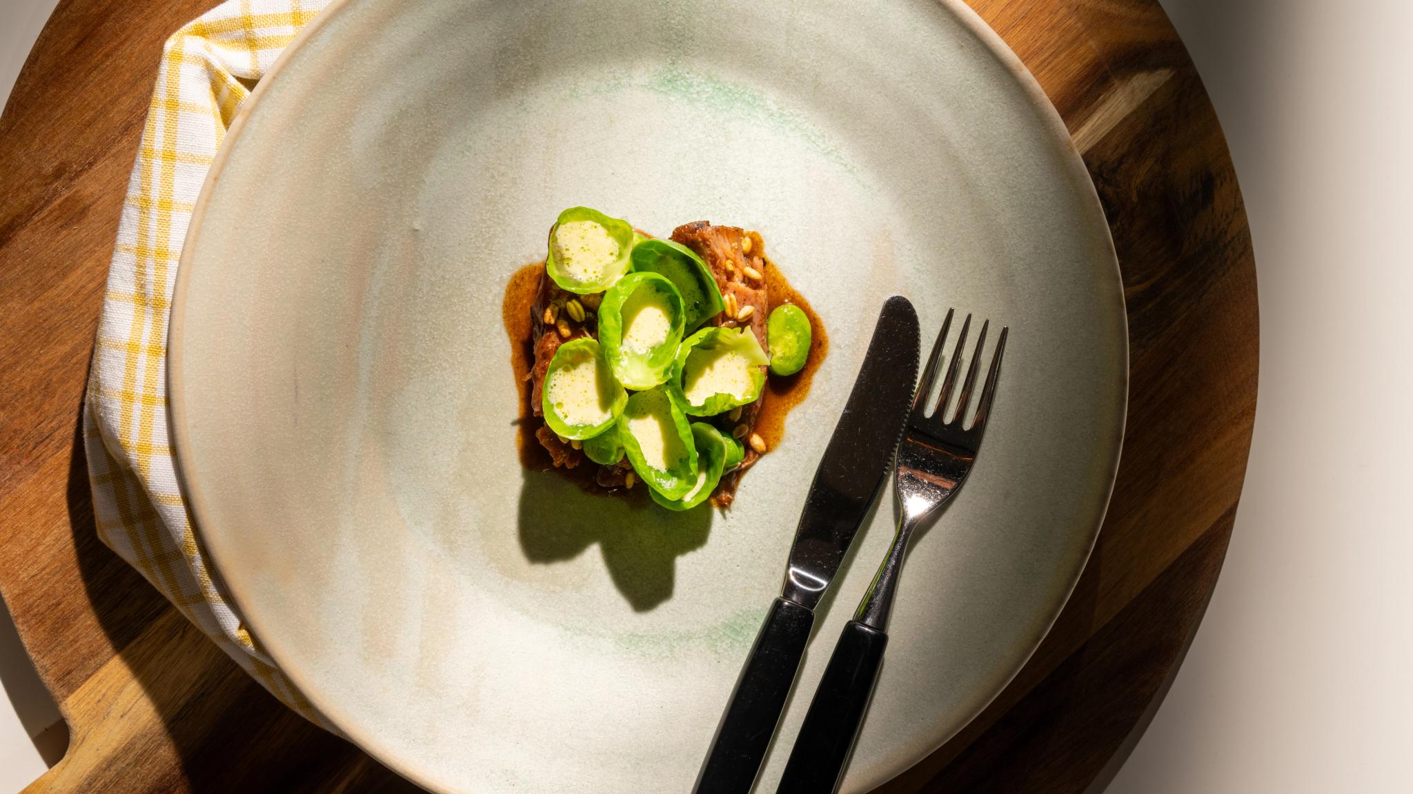 Braisert lammeskank med pepperot laget av Tom Victor Gausdal