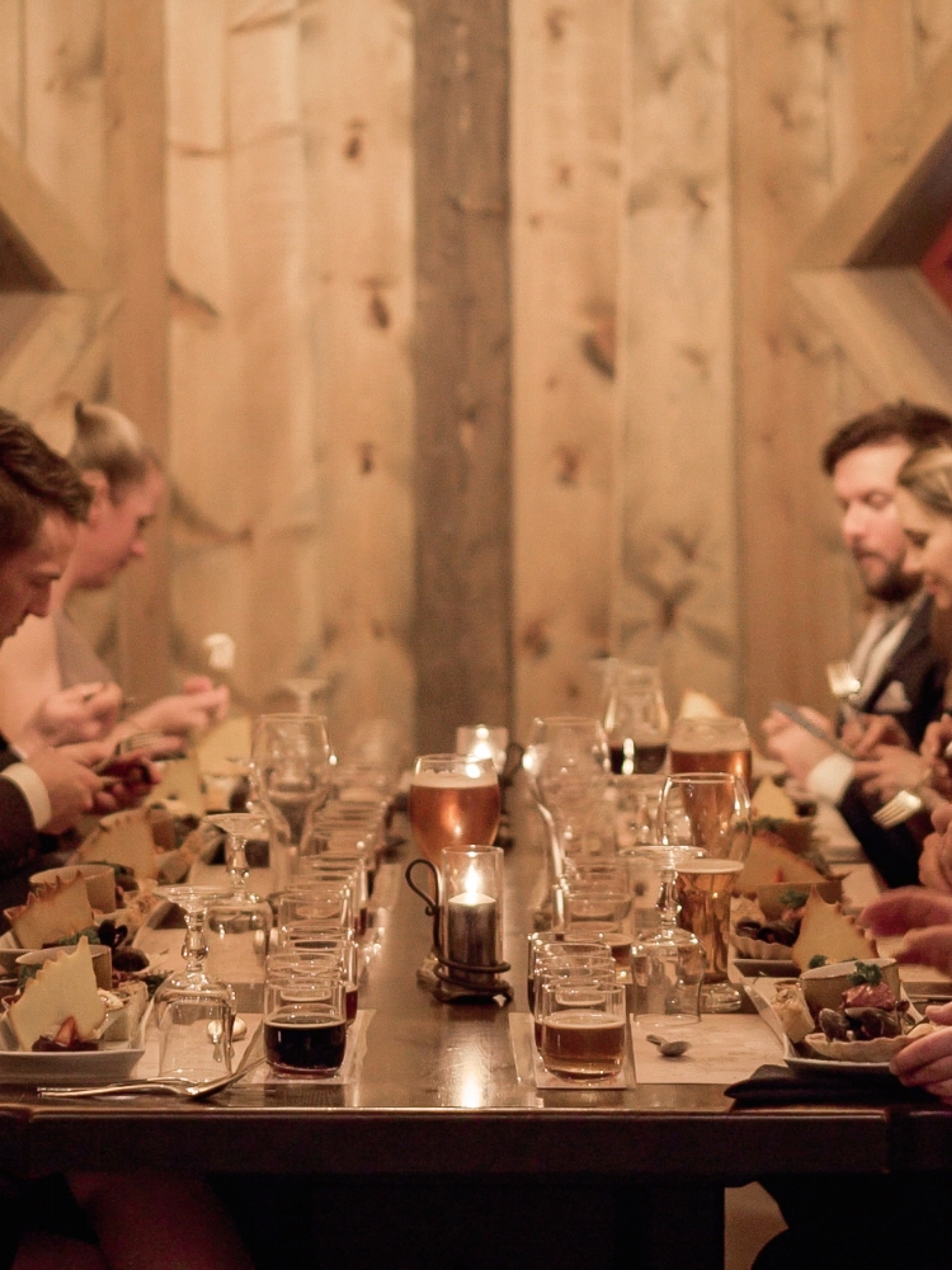 Business dinner in Norway