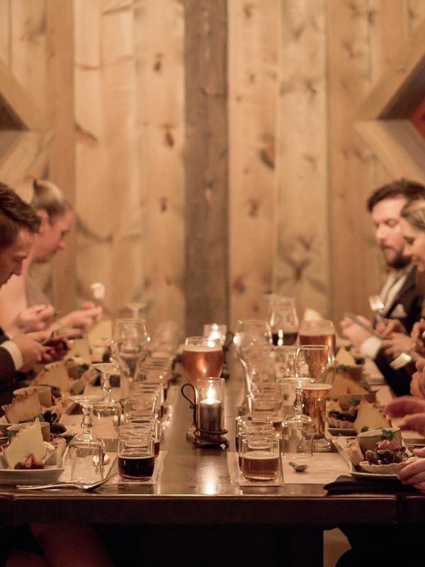 Business dinner in Norway