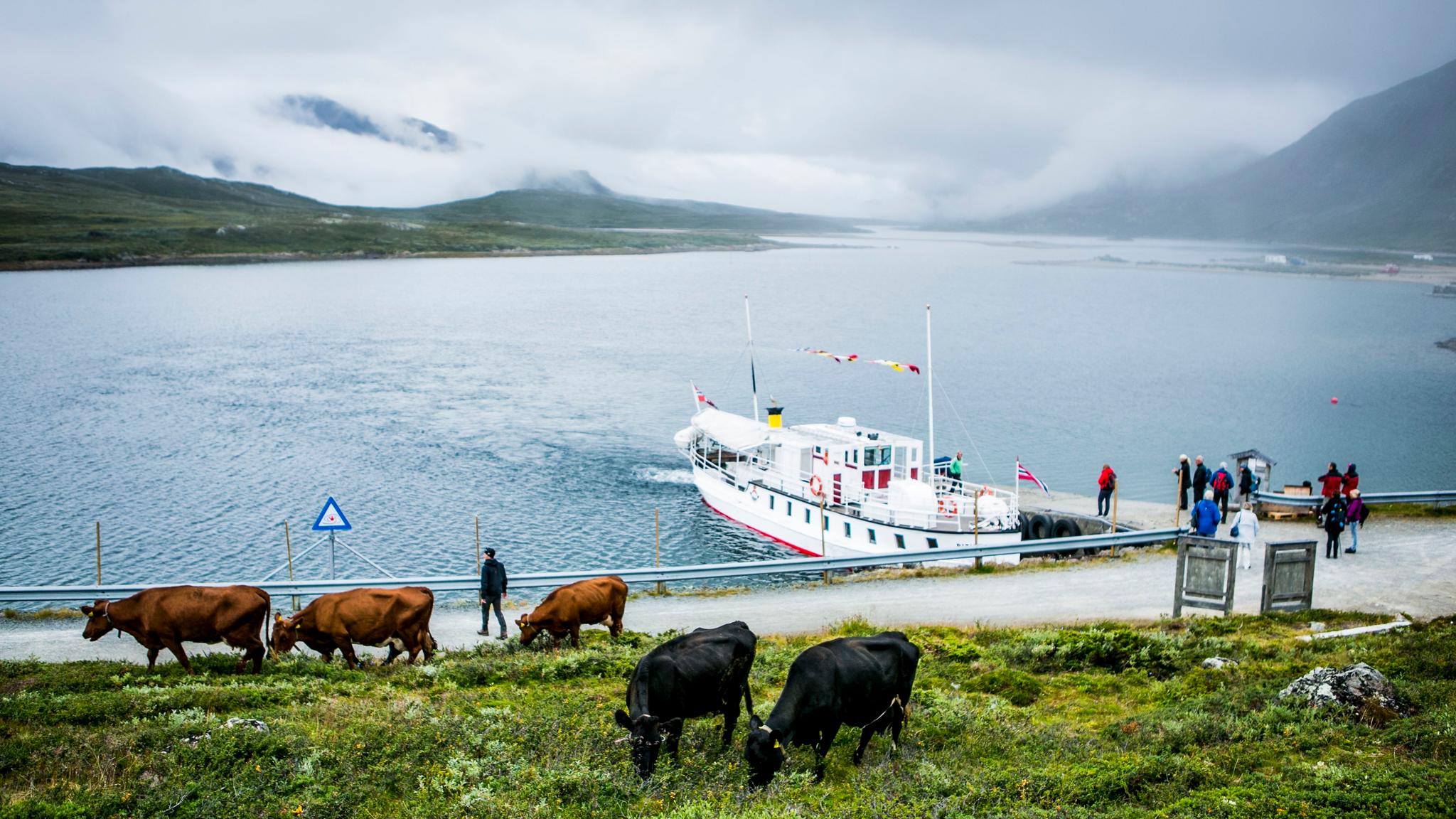 Boattrip at a high altitude