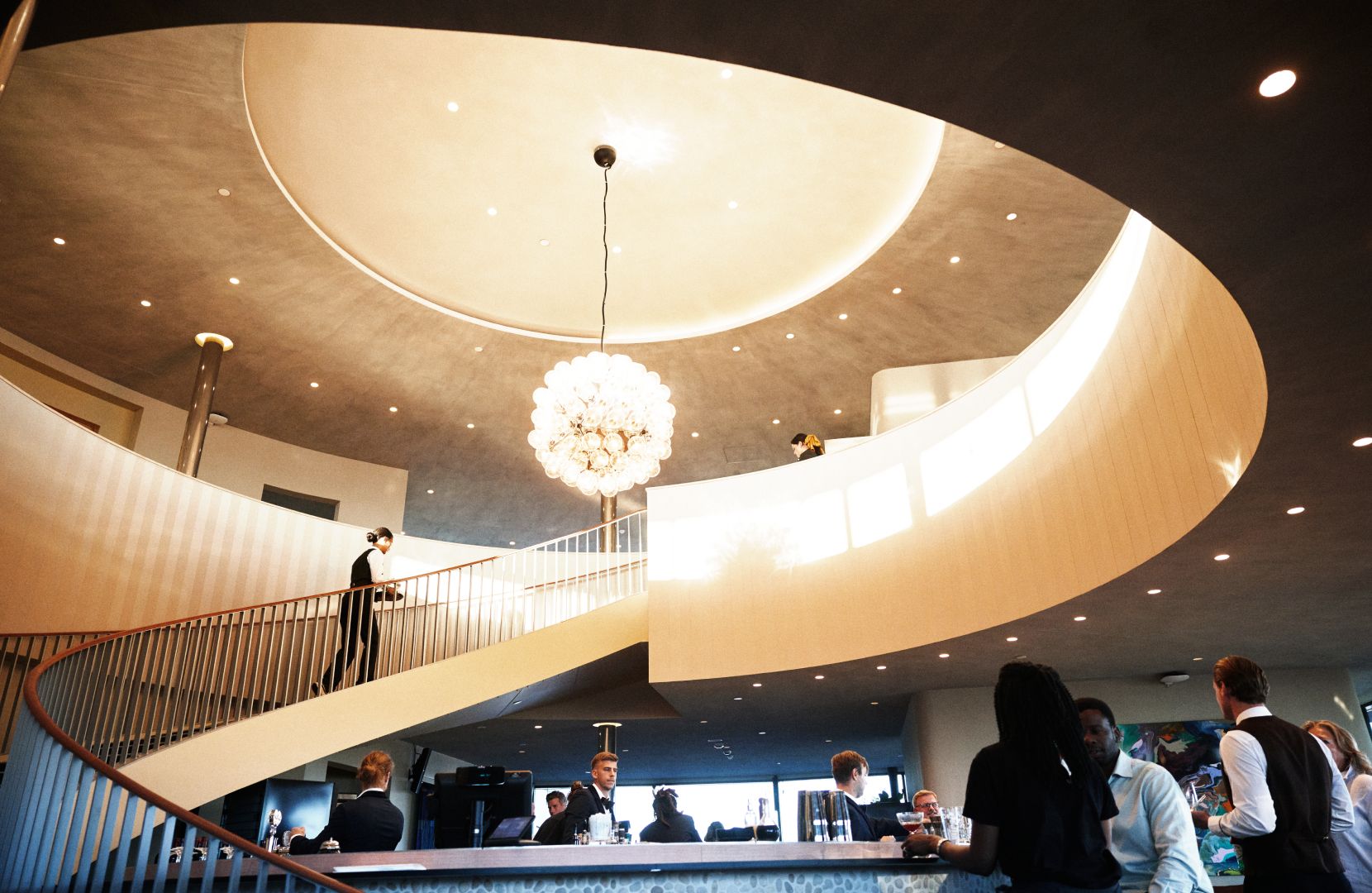 The Rooftop bar, TAK, at Sommerro Hotel in Oslo