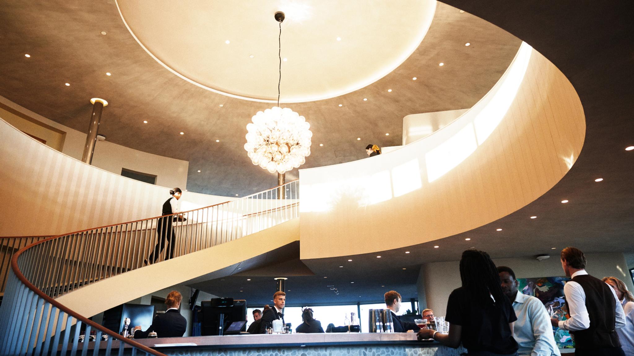 The Rooftop bar, TAK, at Sommerro Hotel in Oslo