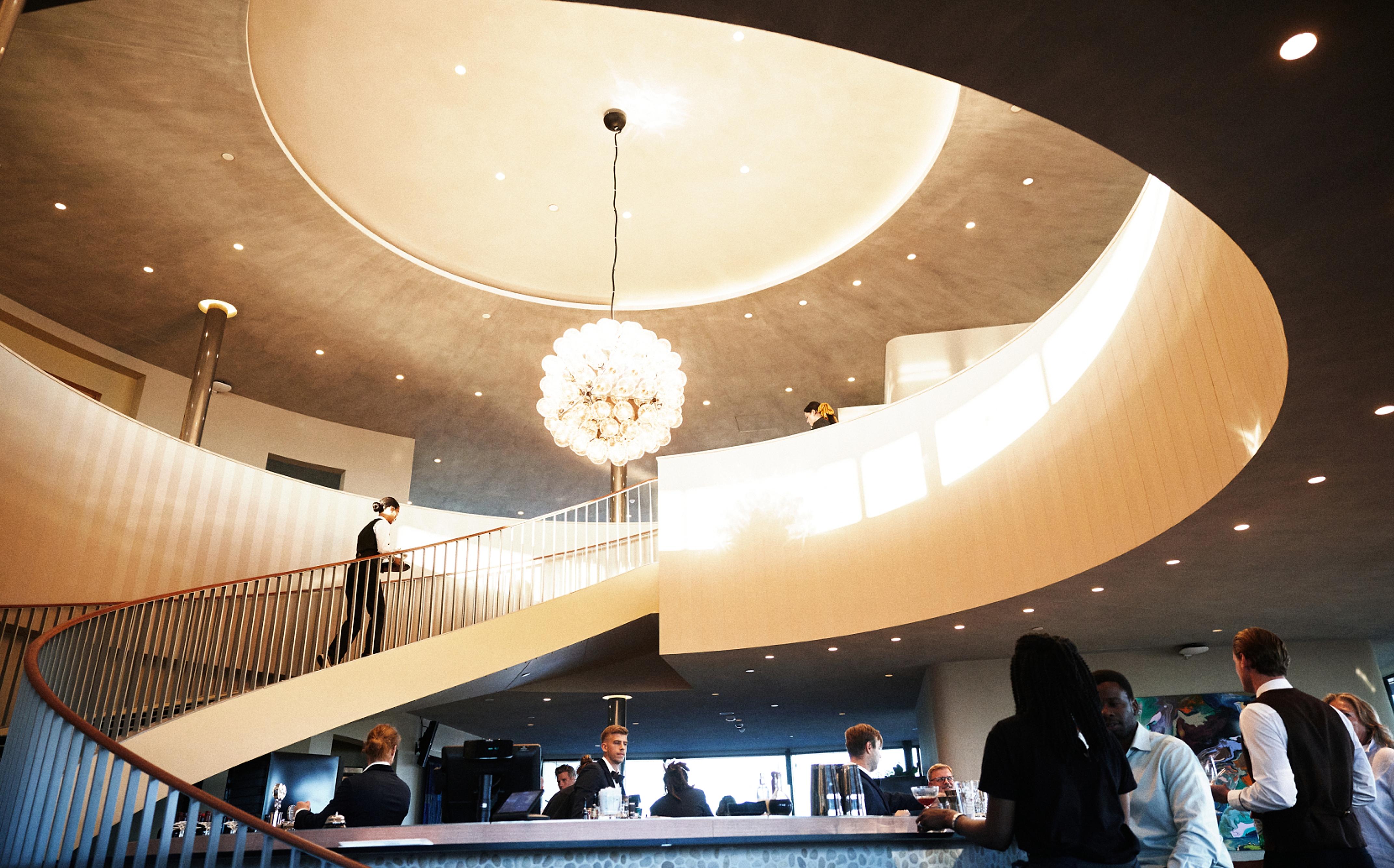 The Rooftop bar, TAK, at Sommerro Hotel in Oslo