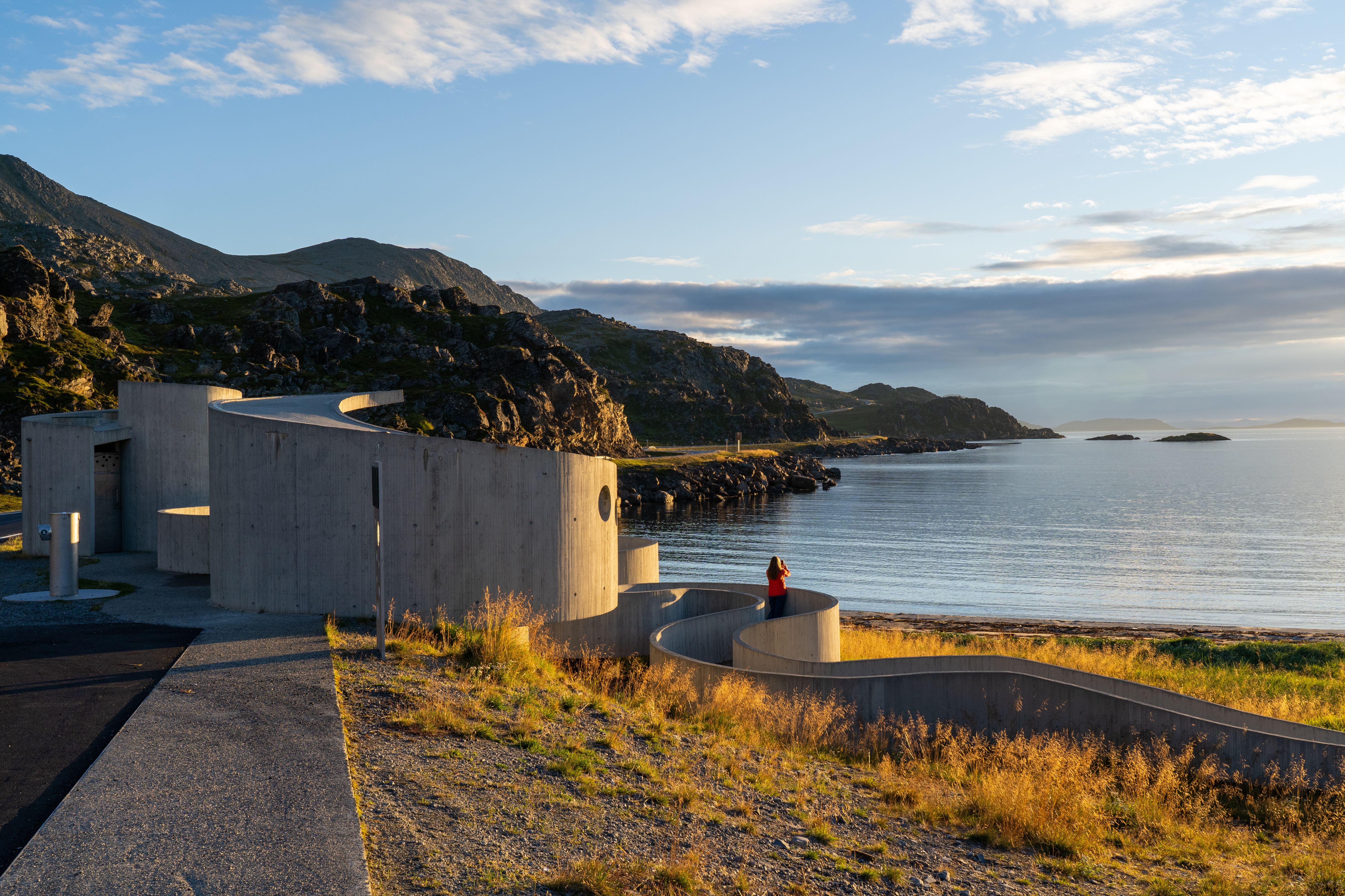 Designer restrooms along the Norwegian Scenic Routes in Norway