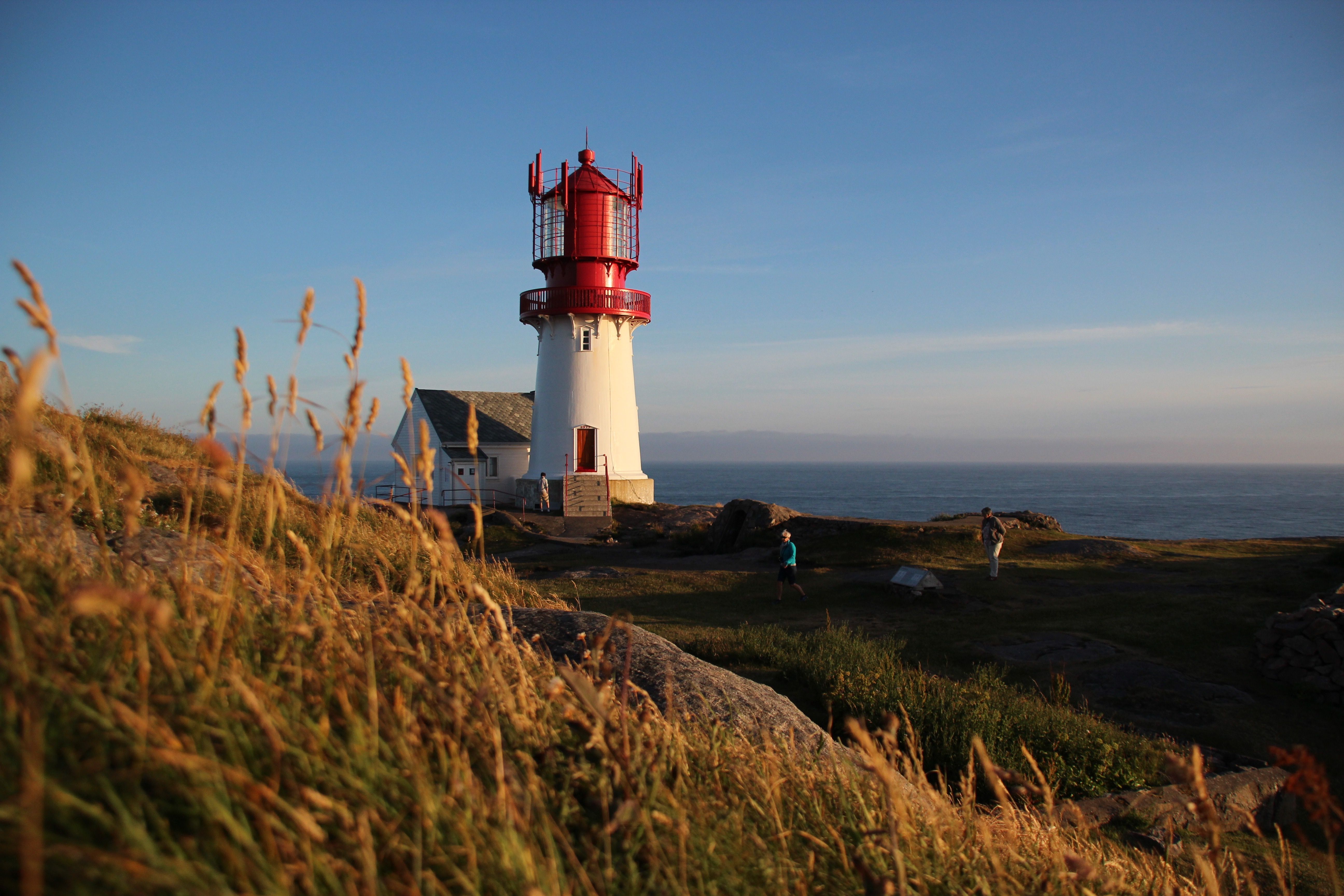 Lindesnes lighthouse is Norway's southernmost point