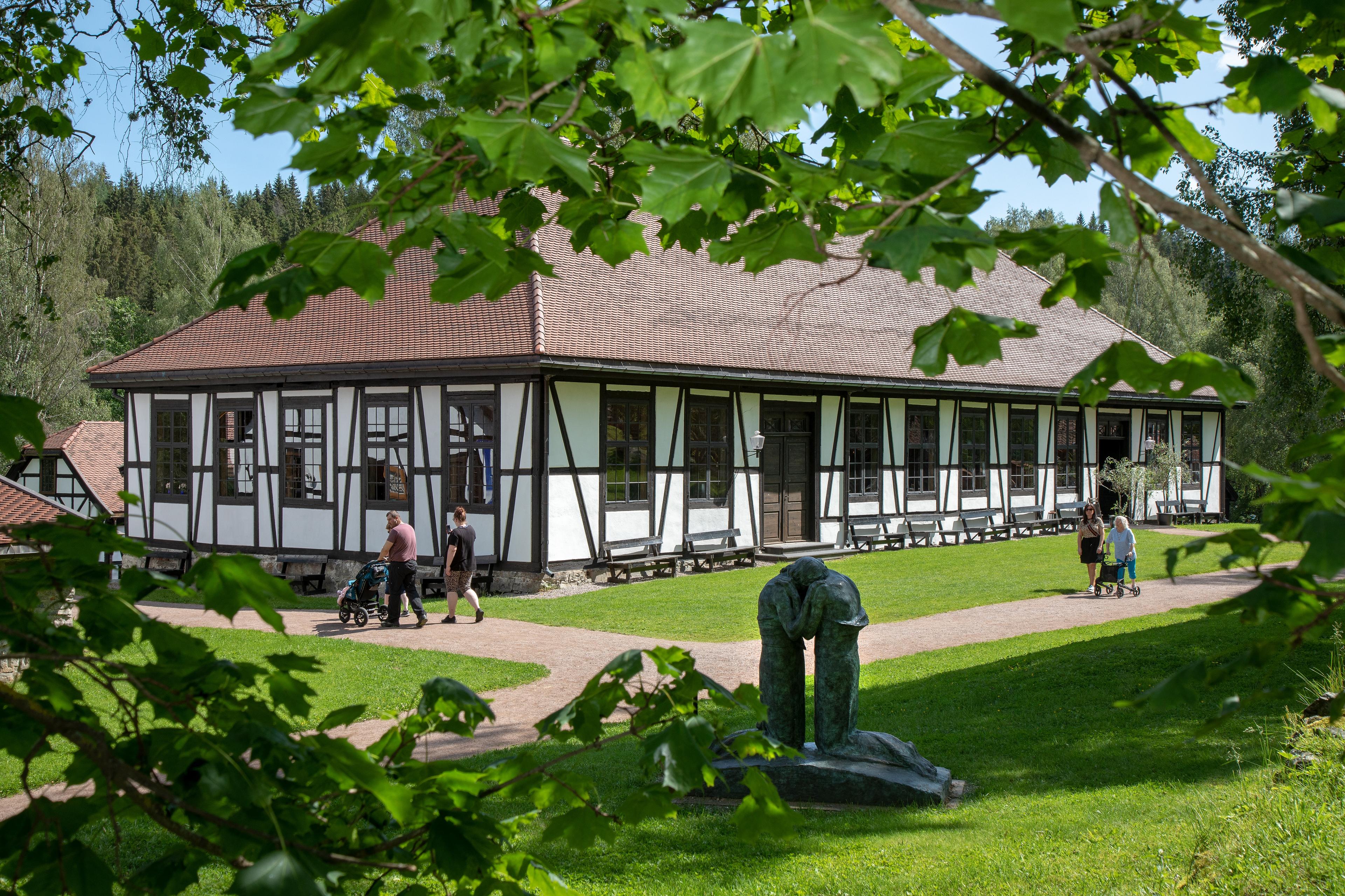 Museo Blaafarveværket, en Modum, Este de Noruega.