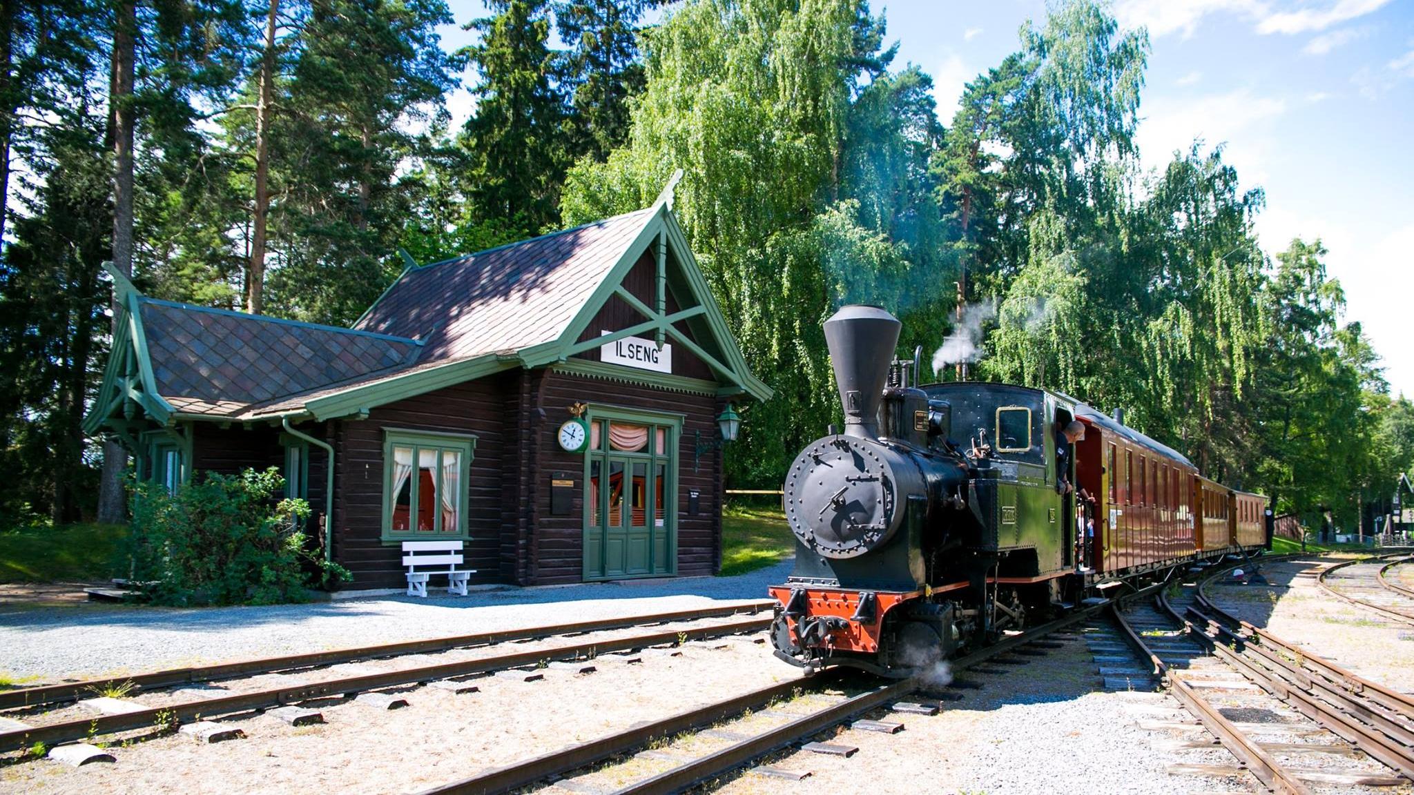The Tertitt train at The Norwegian Railway Museum, Hamar