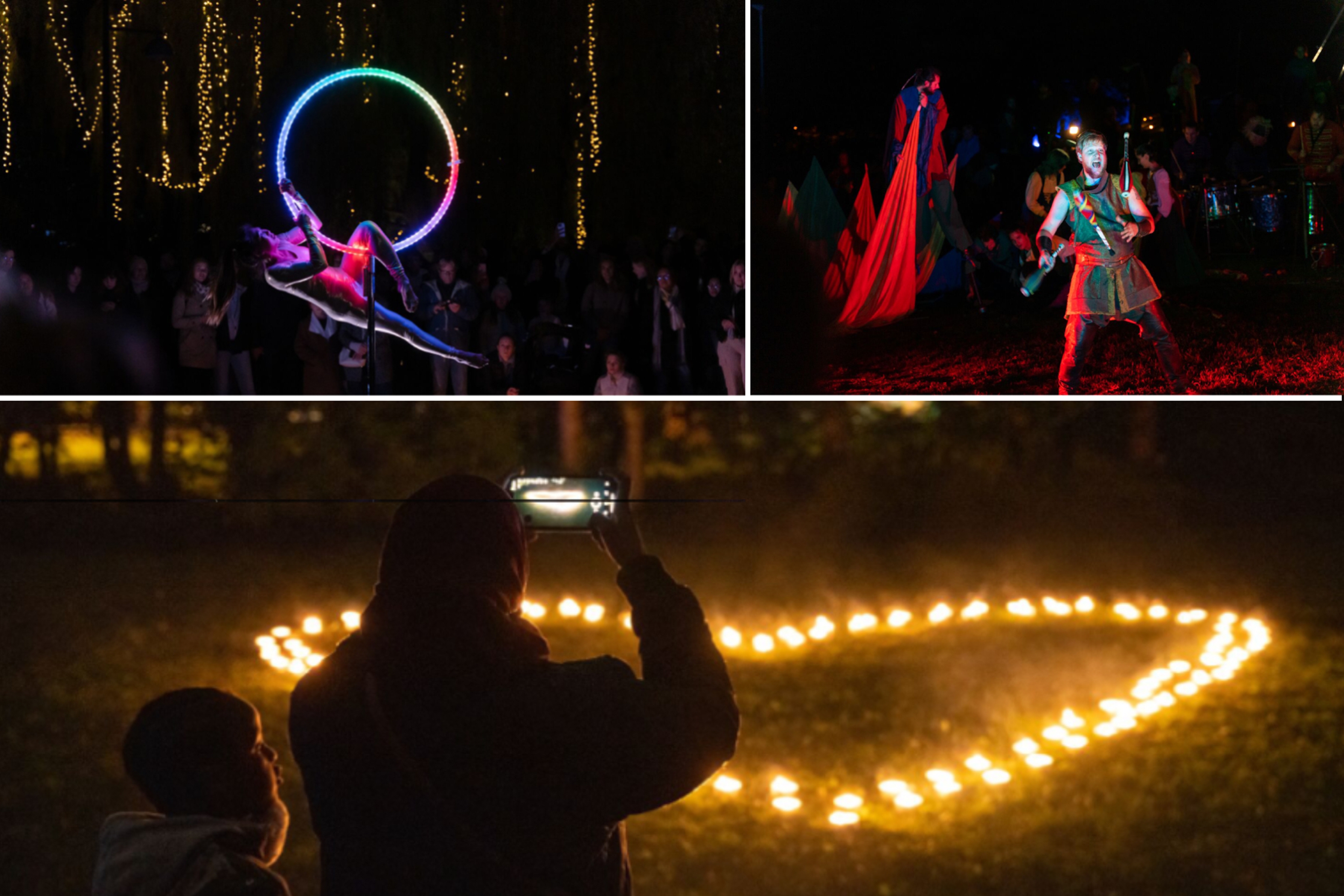 Three different shows and installments at Elvelangs in Oslo