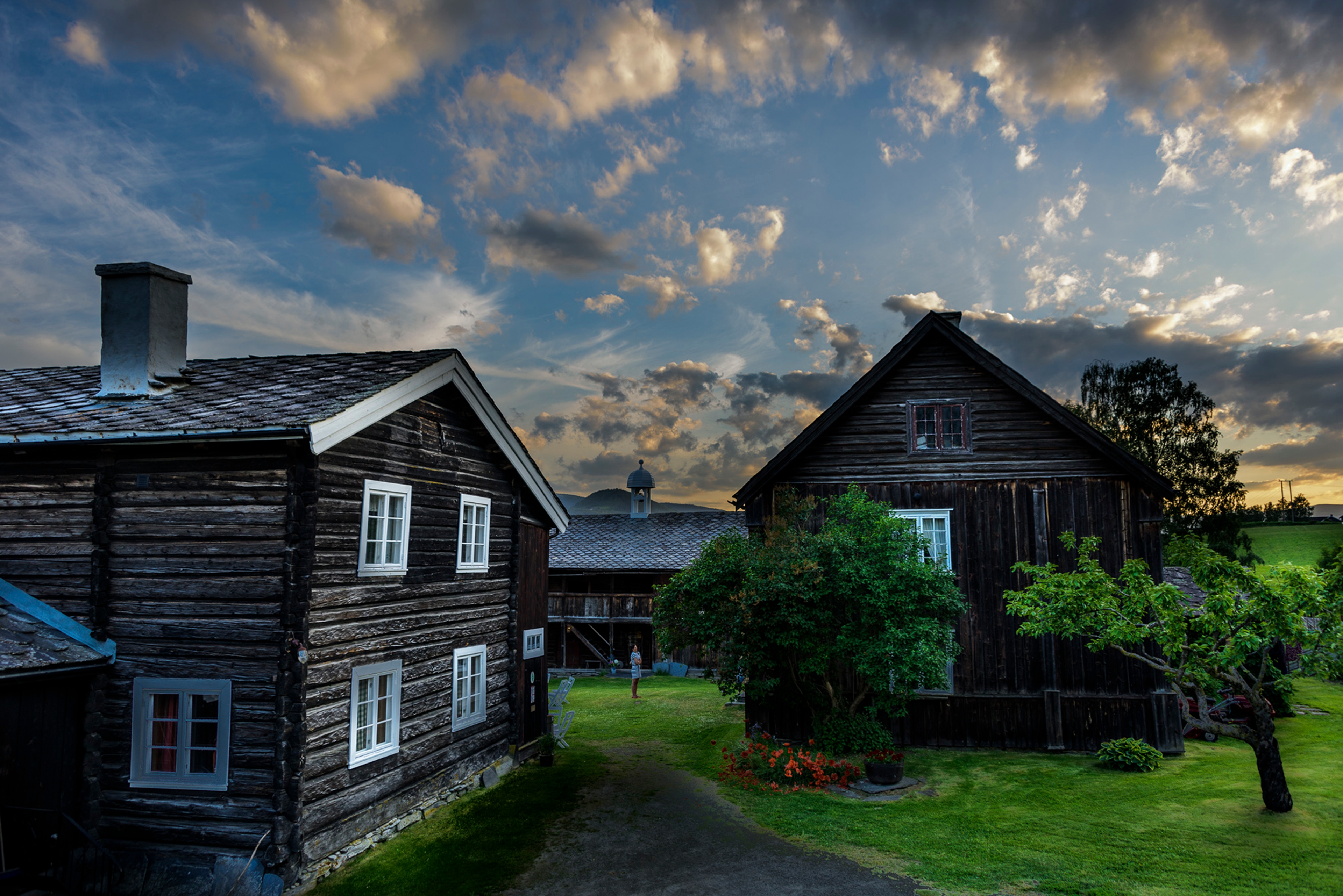 Sygard Grytting farm near Lillehammer, Eastern Norway