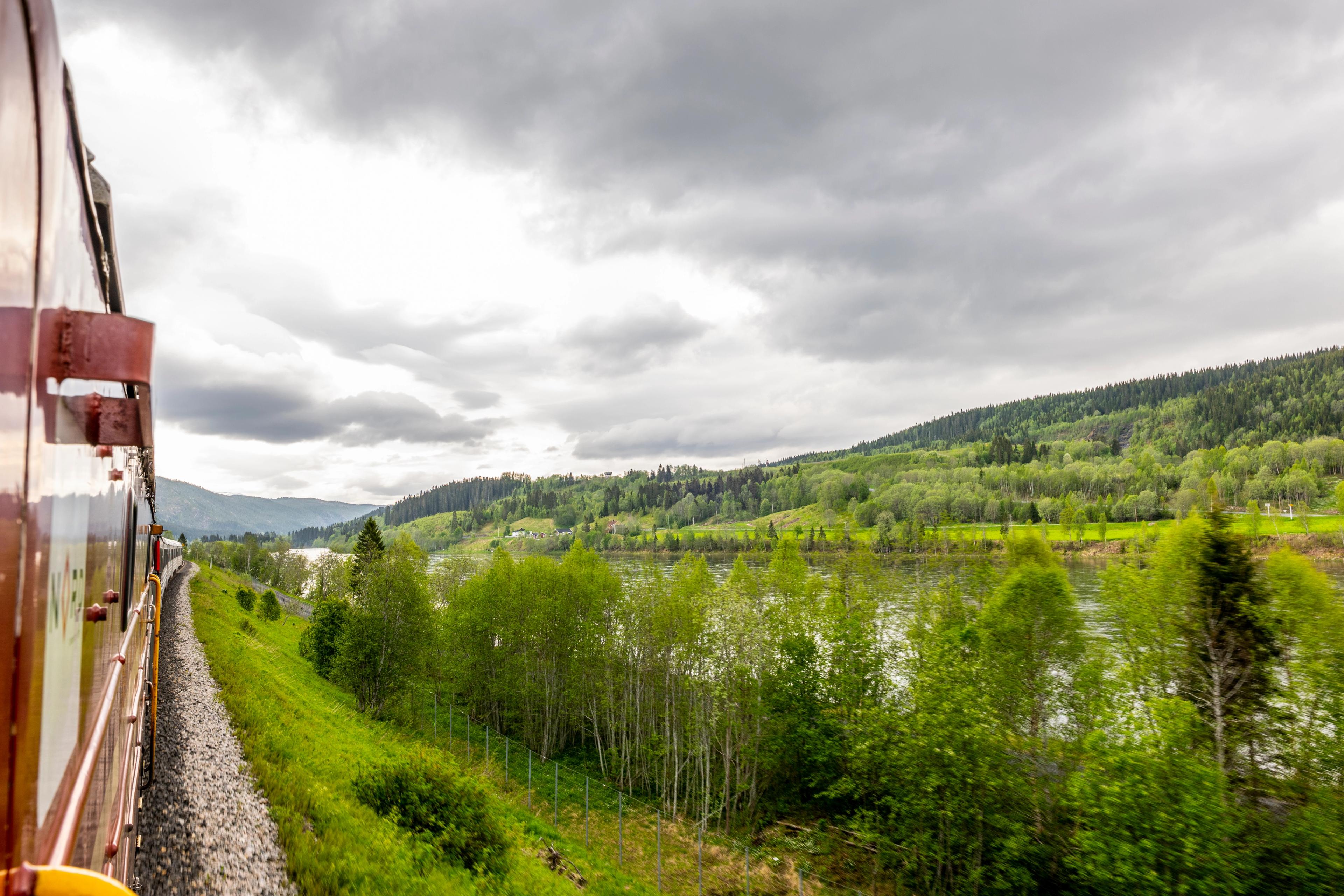 The view from the Nordland Railway, Norway
