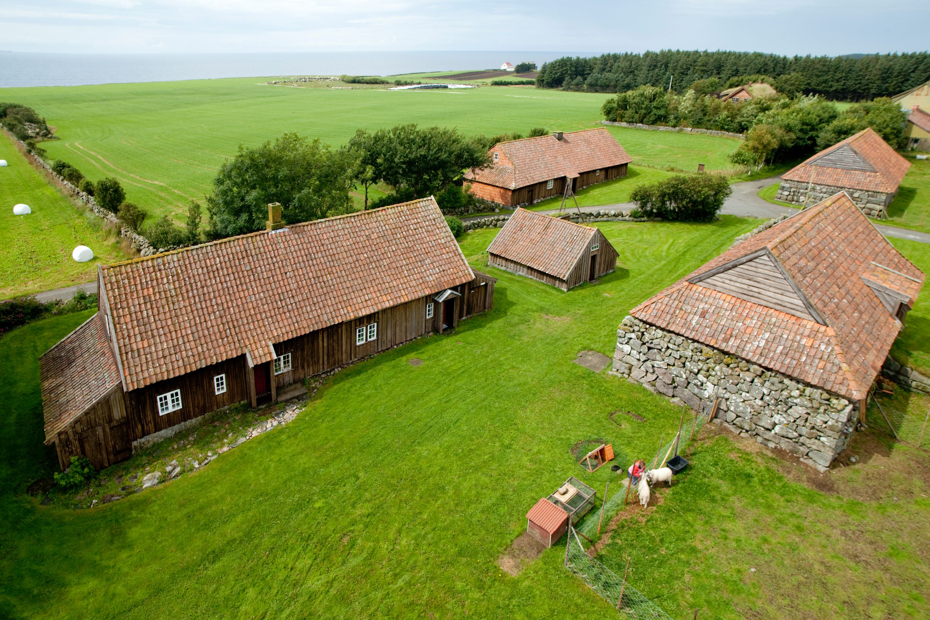 Grødalandstunet museum in Jæren, Fjord Norway.