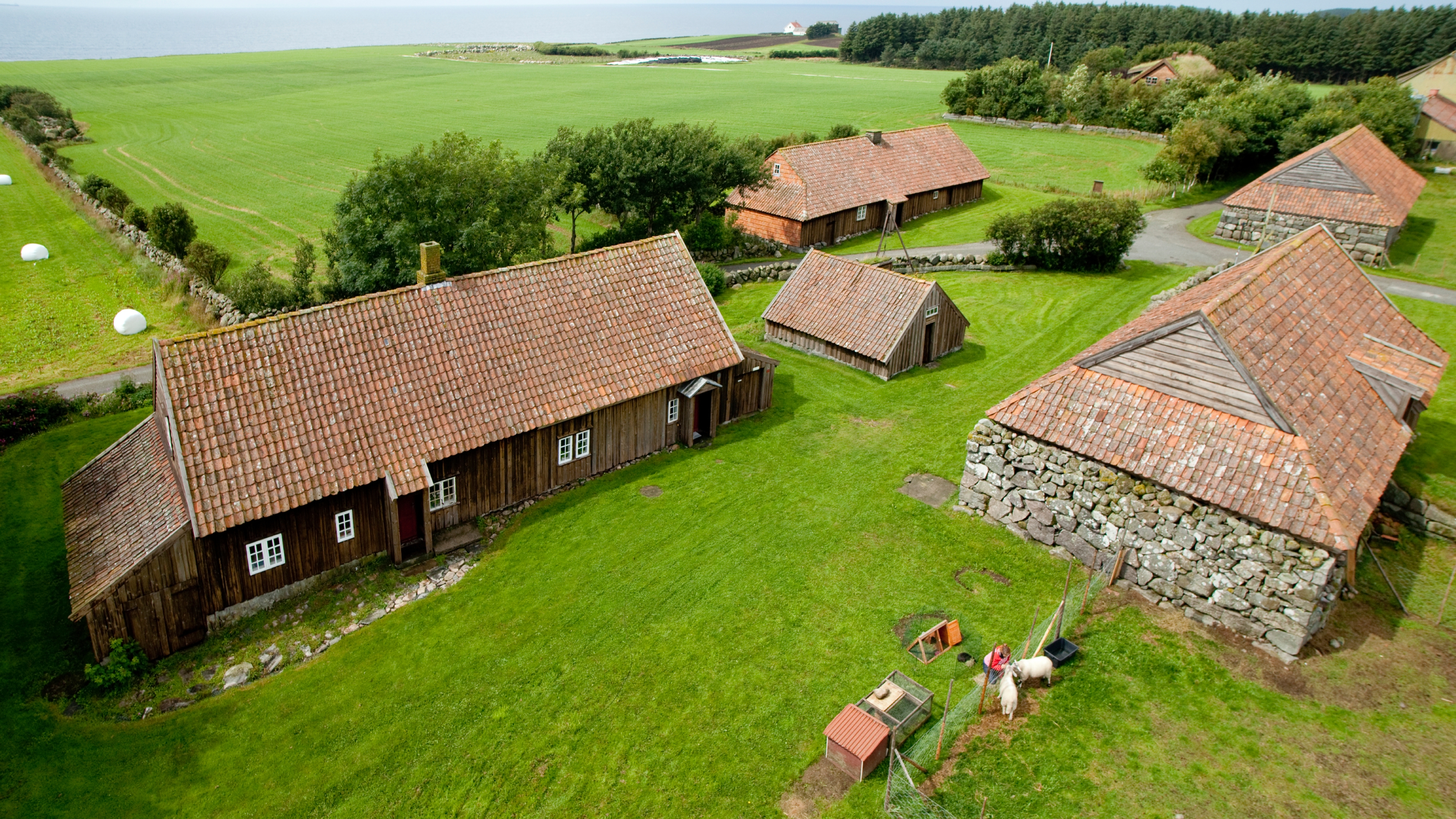 Grødalandstunet museum in Jæren, Fjord Norway.