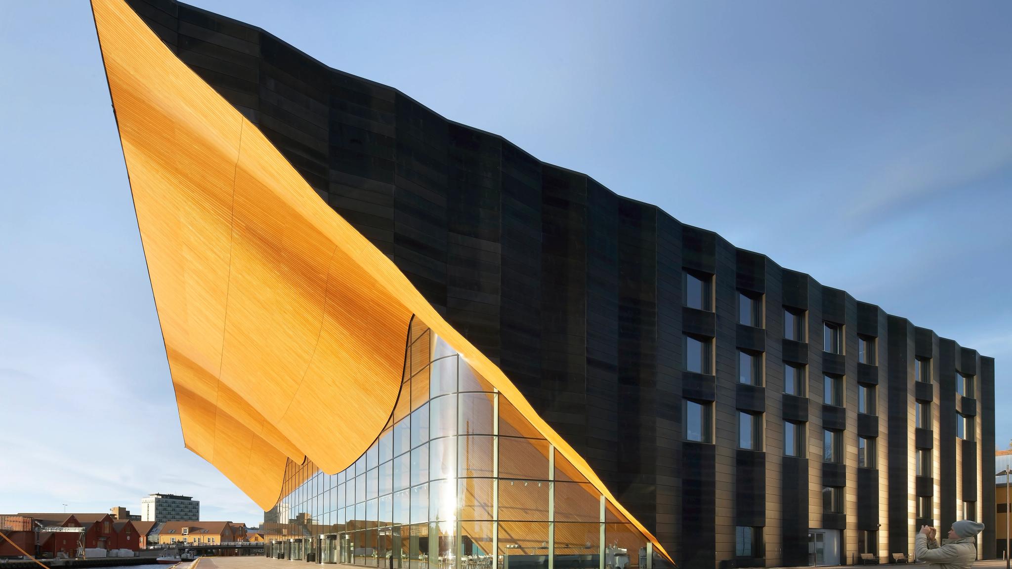 The Kilden culture house in Kristiansand, Southern Norway