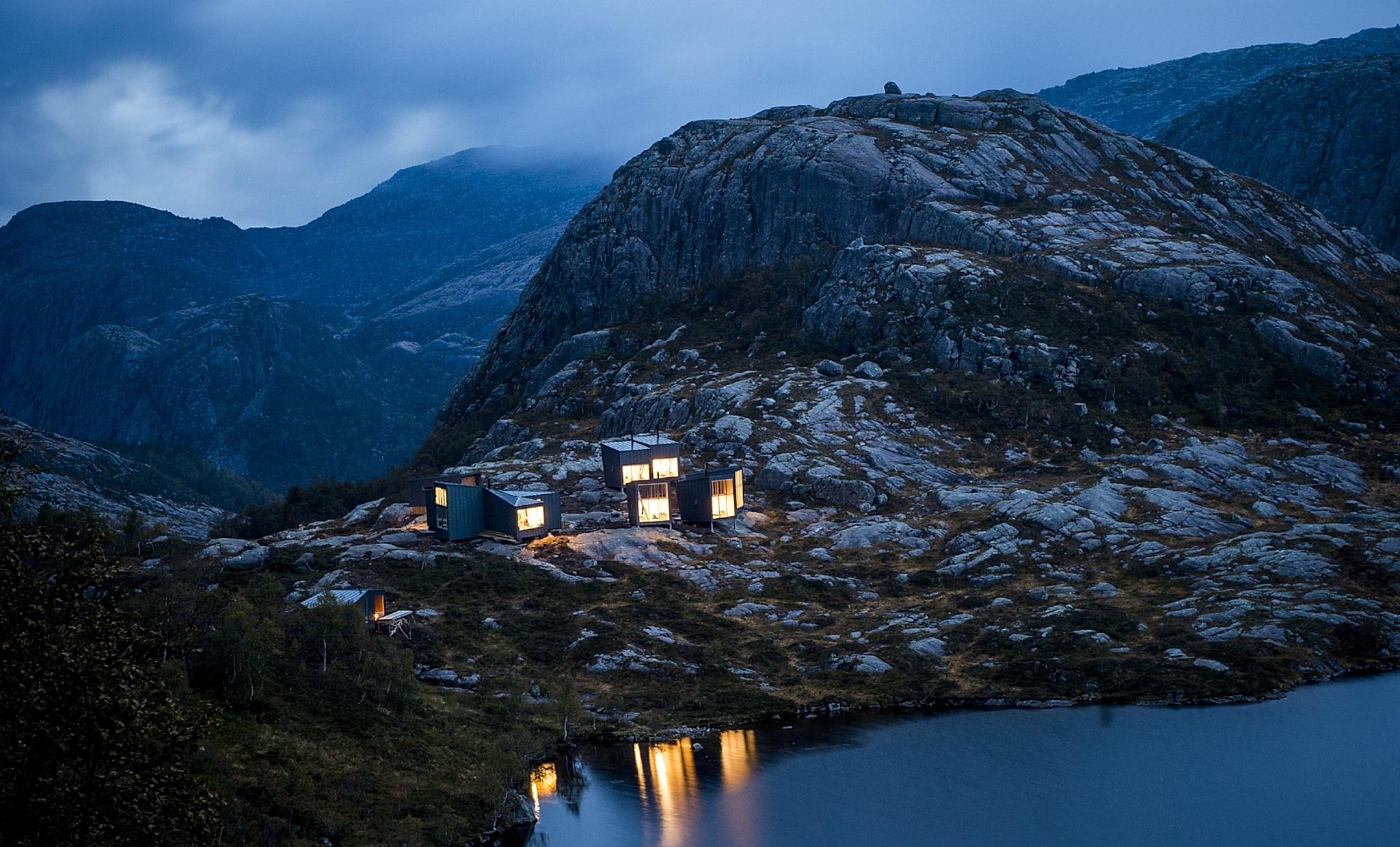 Skåpet fjellhytte, en av Norges råflotte designerhytter
