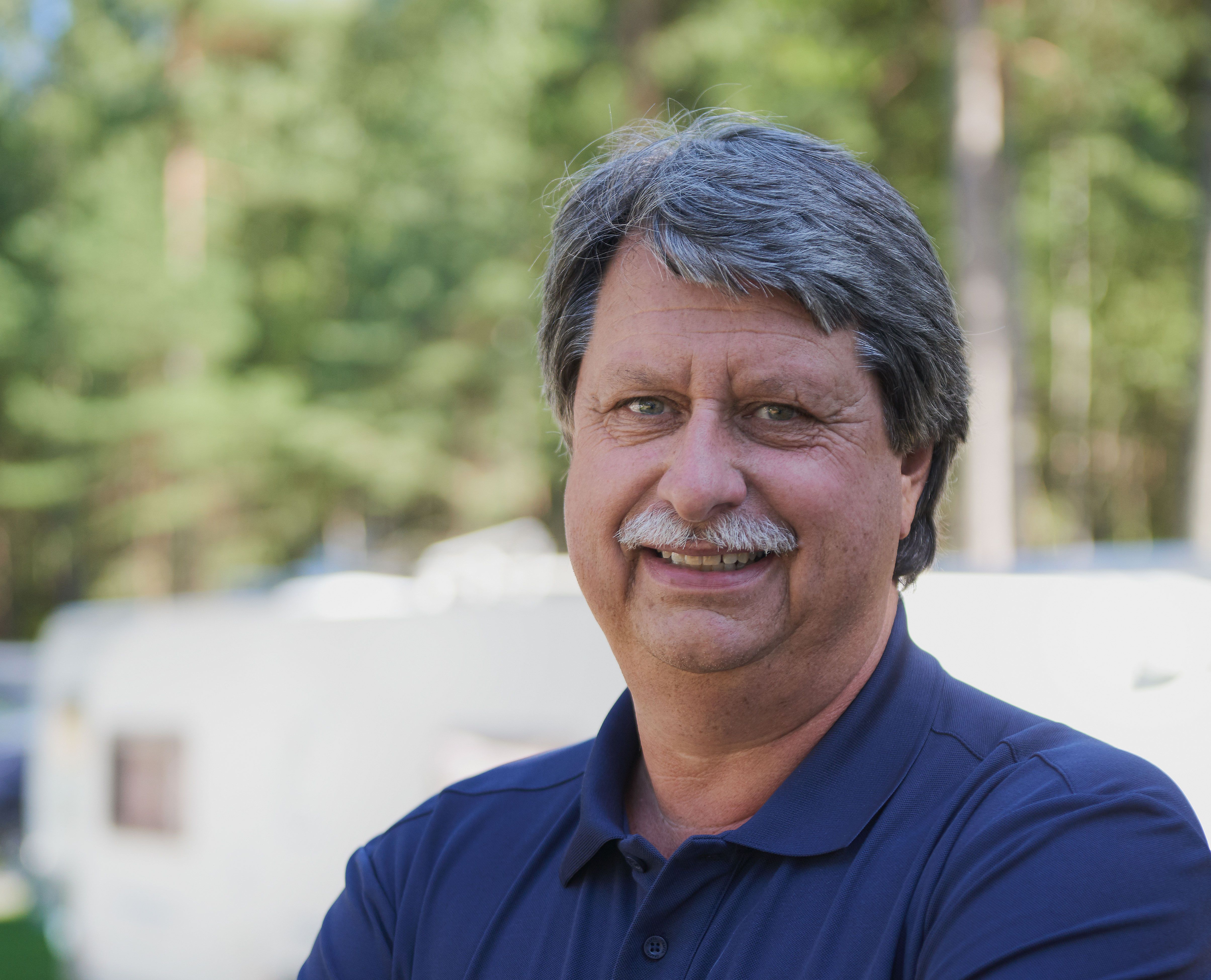 Picture of Jan-Henrik Larsen, head of camping trade promotion at the Norwegian Hospitality Association