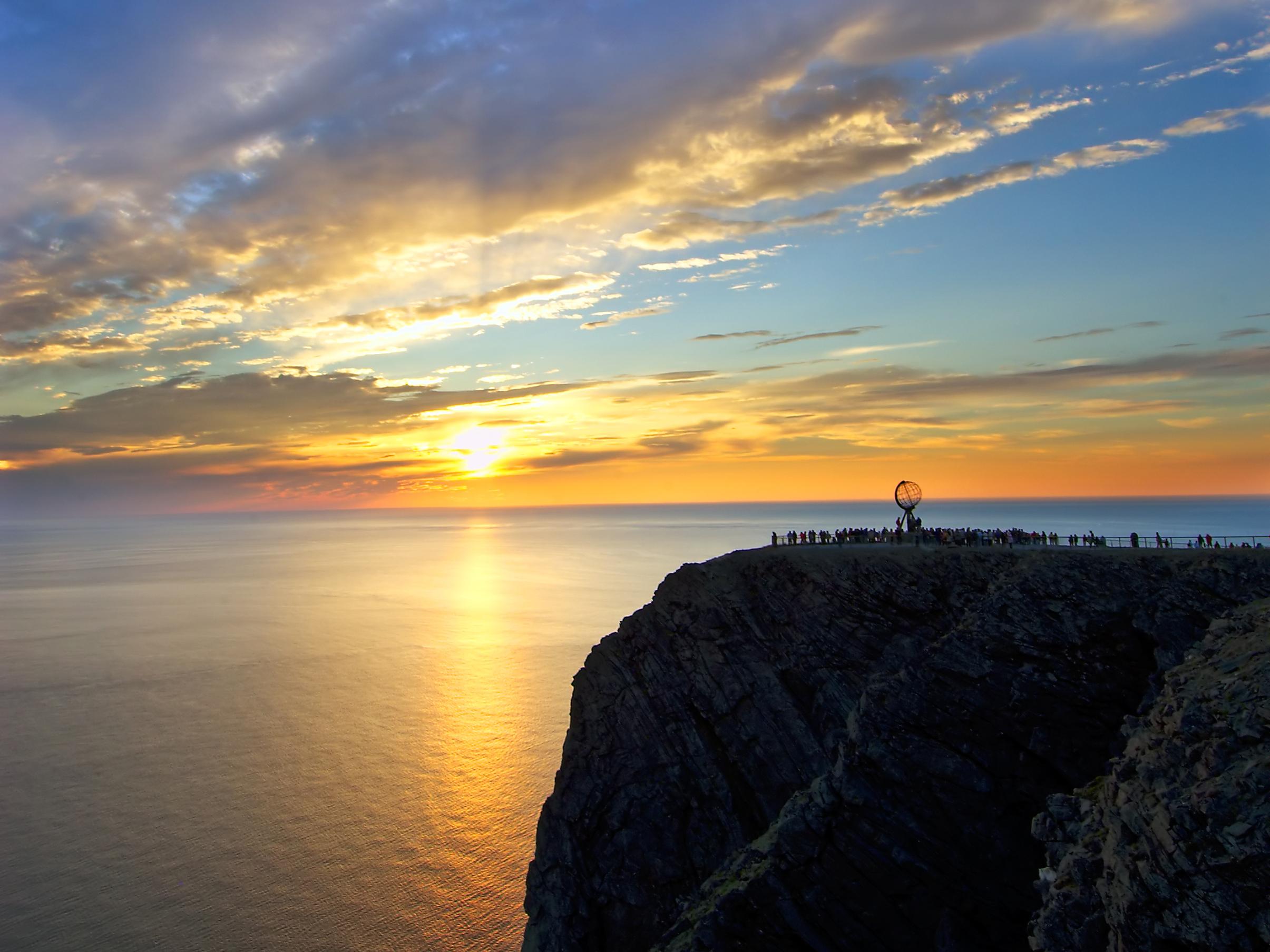 The North Cape in Northern Norway