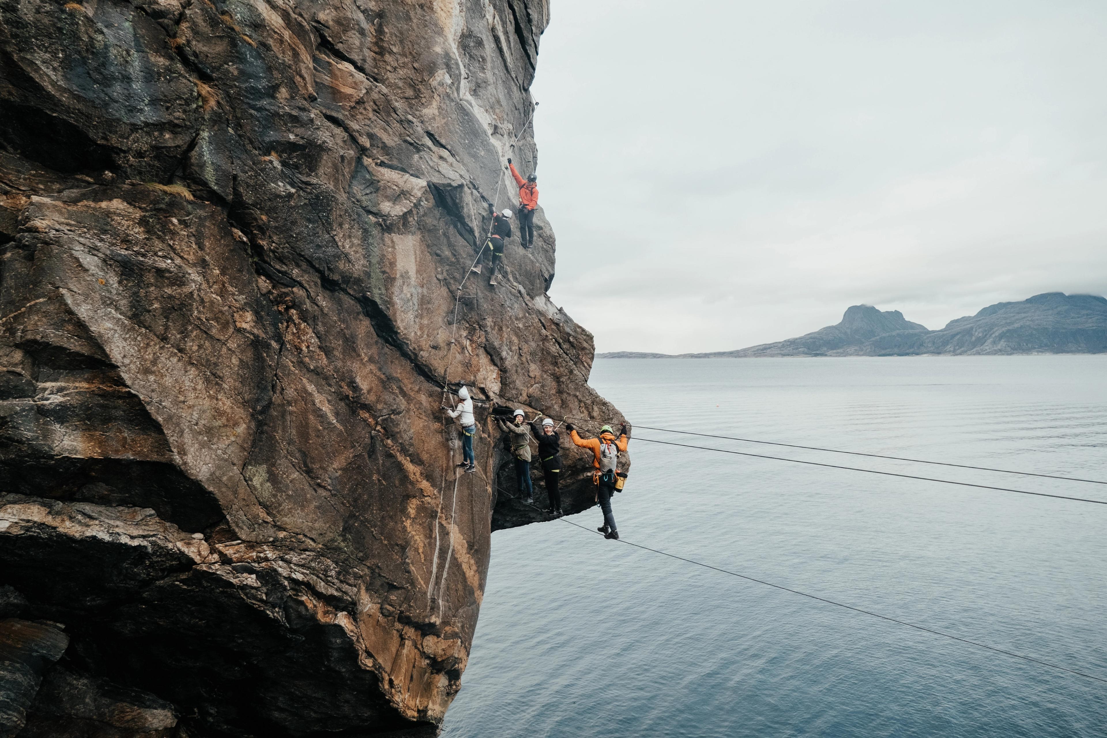 Via Ferrata Bratten, Bodø, Northern Norway