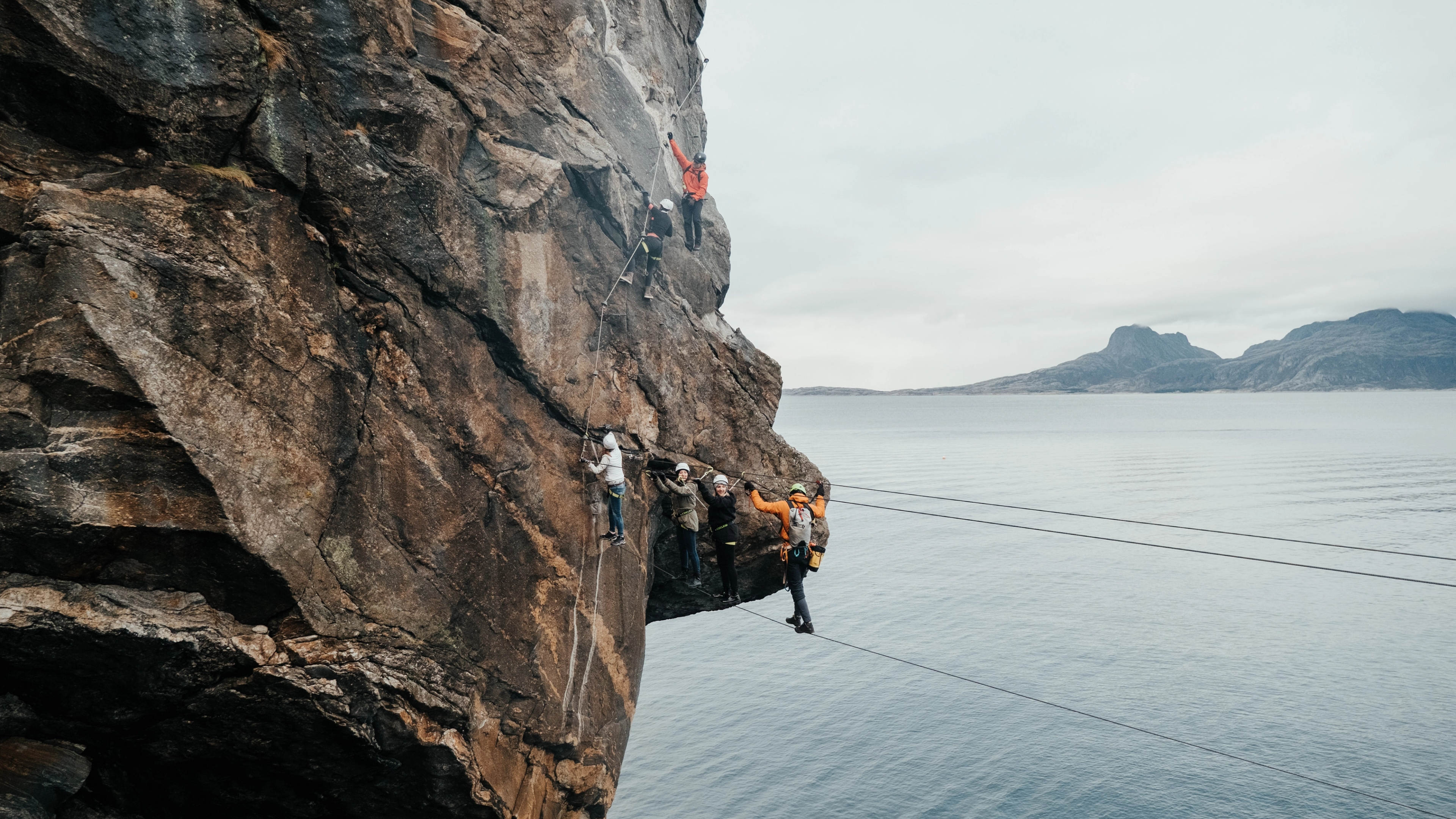 Via Ferrata Bratten, Bodø, Nord-Norge.