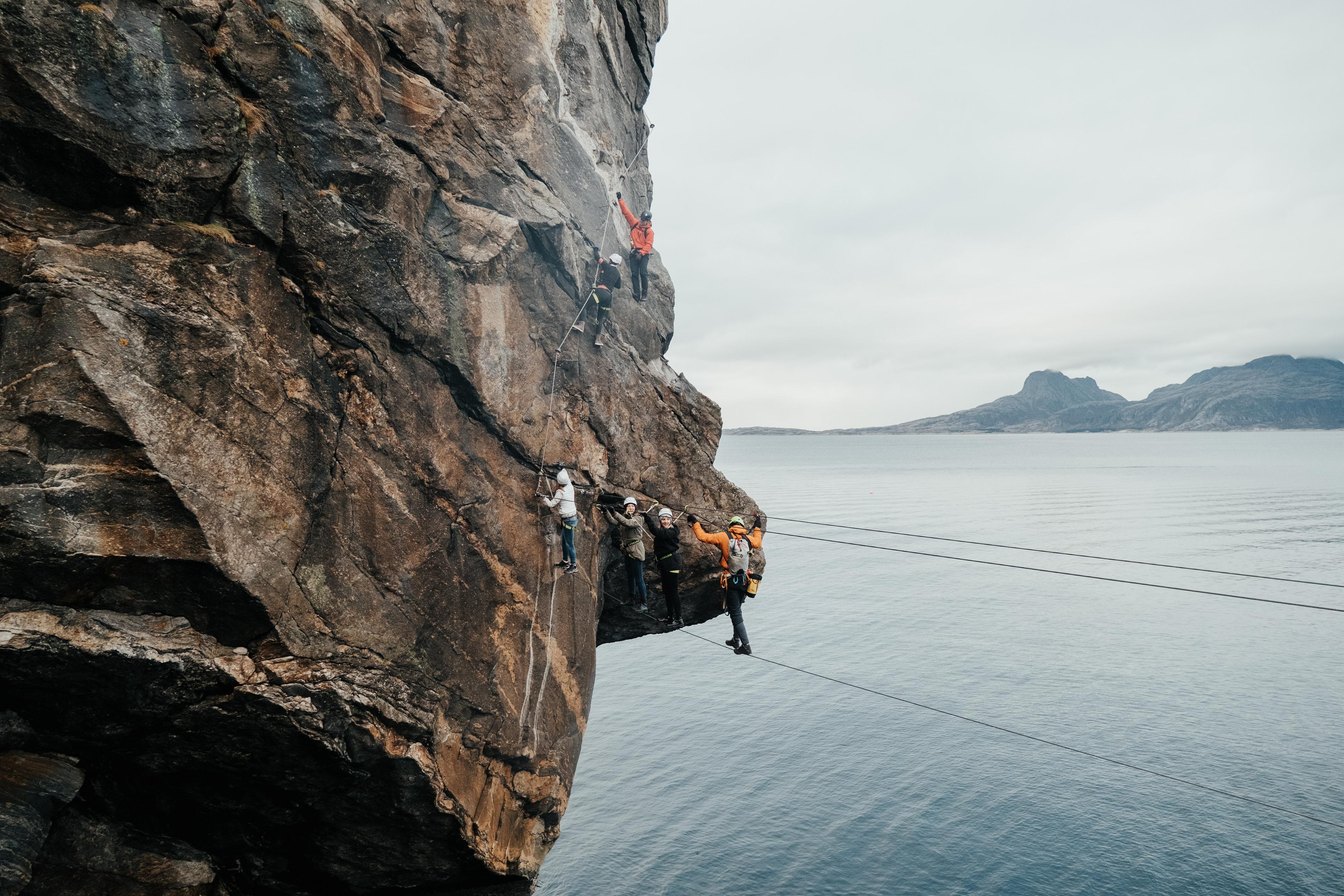 Via Ferrata Bratten, Bodø, Northern Norway
