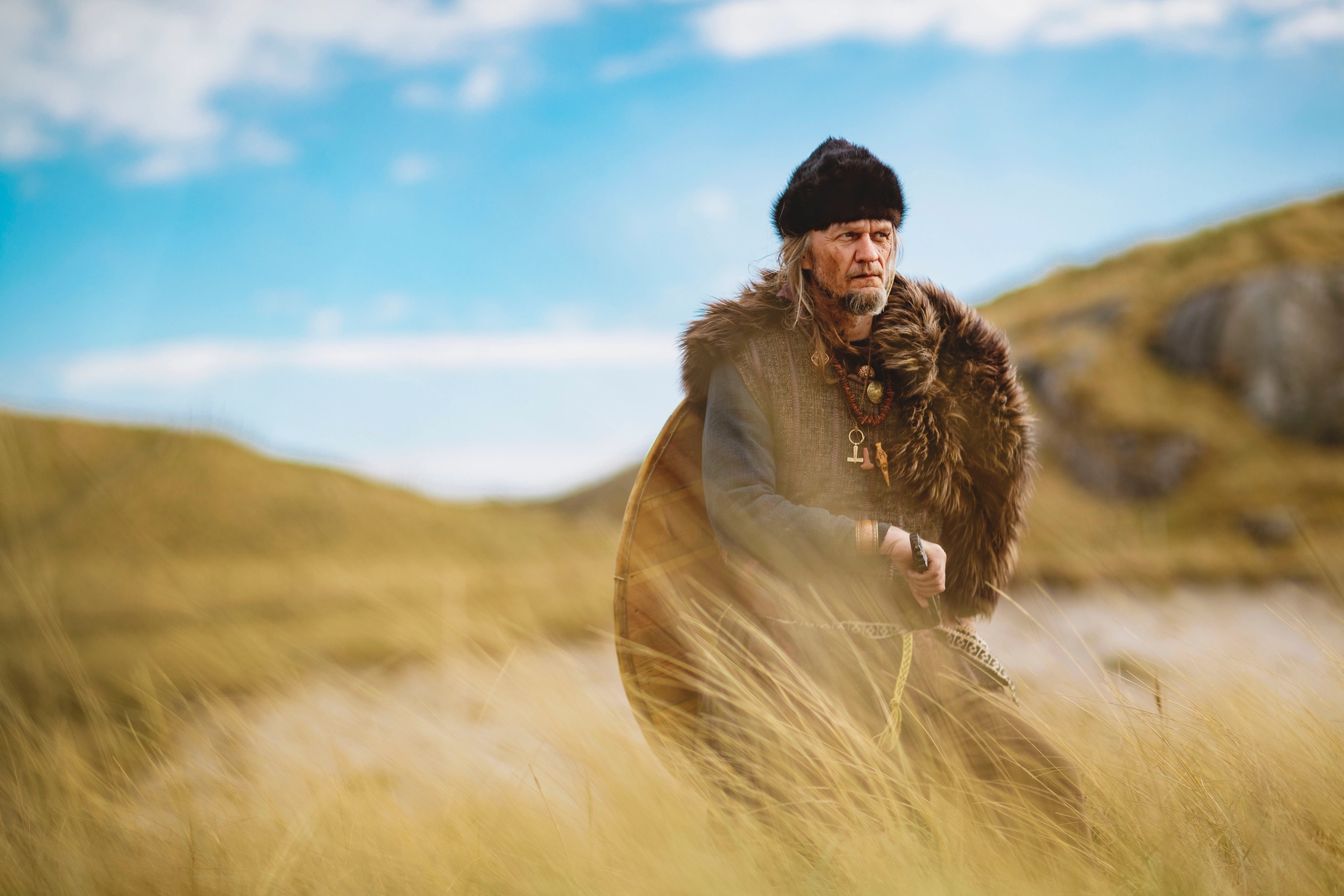 A Norwegian Viking in nature