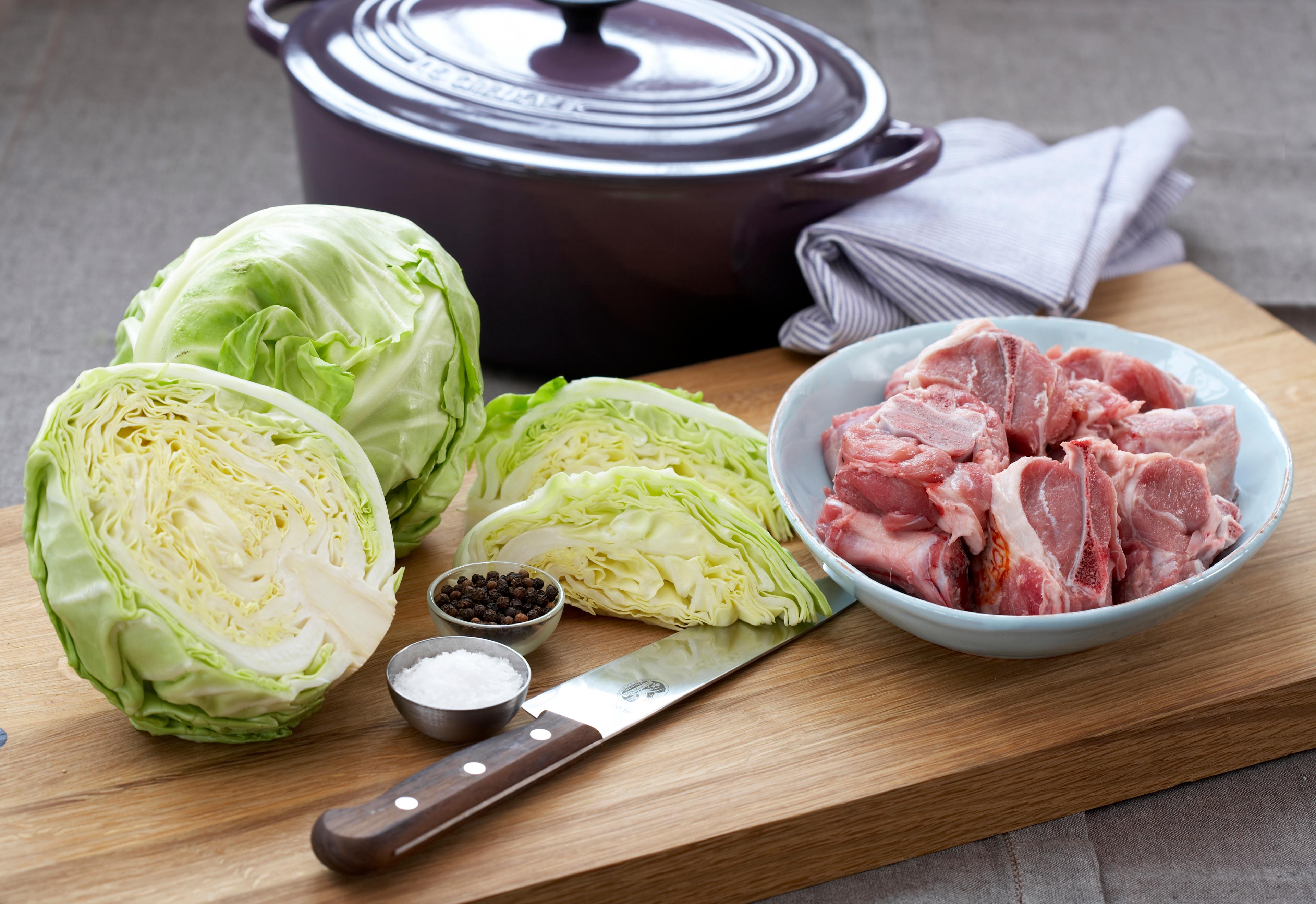 Lamb stew ingredients