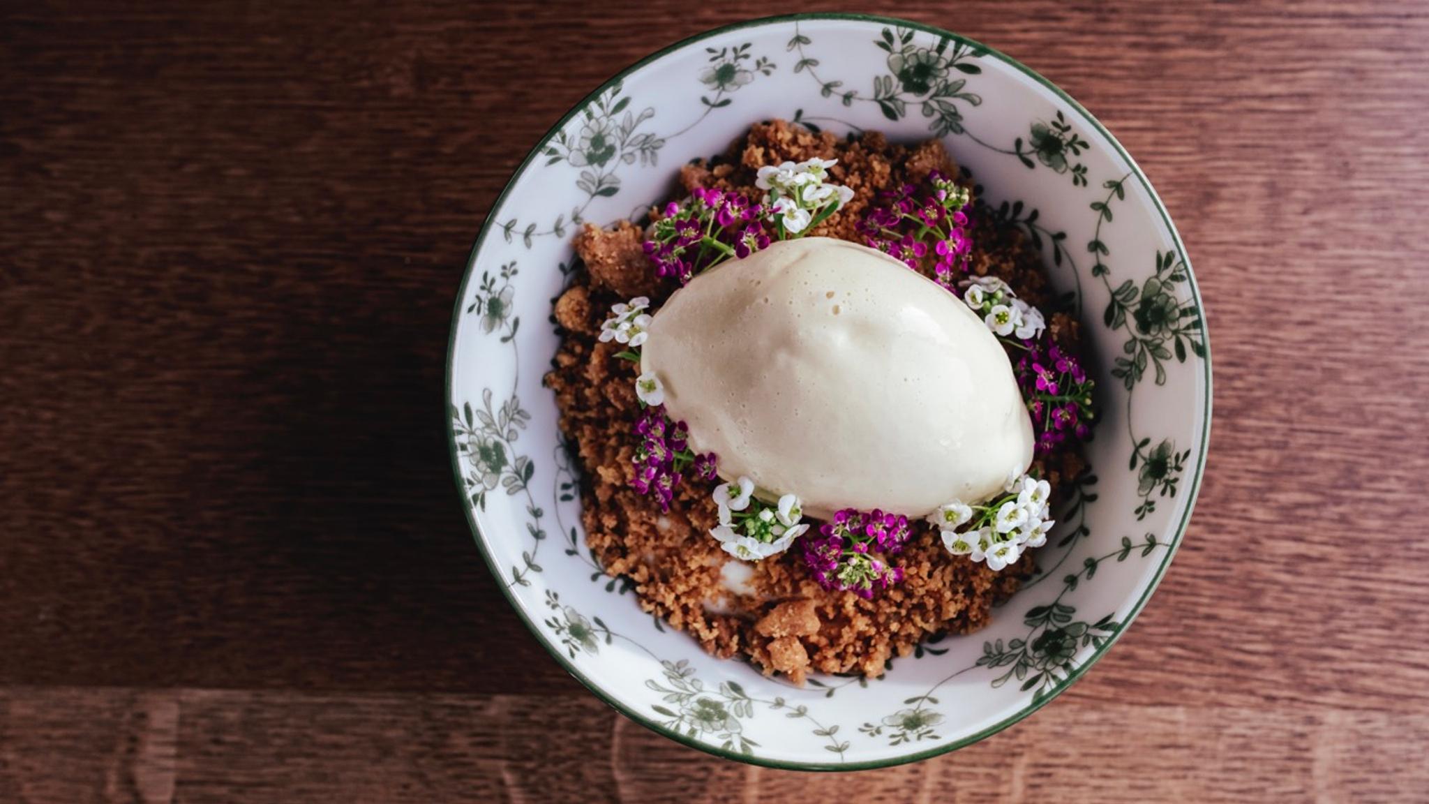 Delicious dessert at Mana, Trondheim