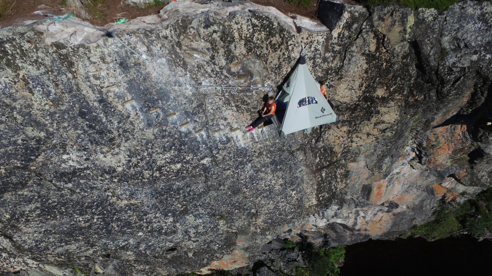 Extreme tenting in Meråker