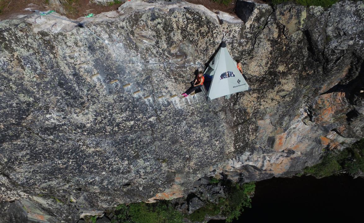 Extreme tenting in Meråker